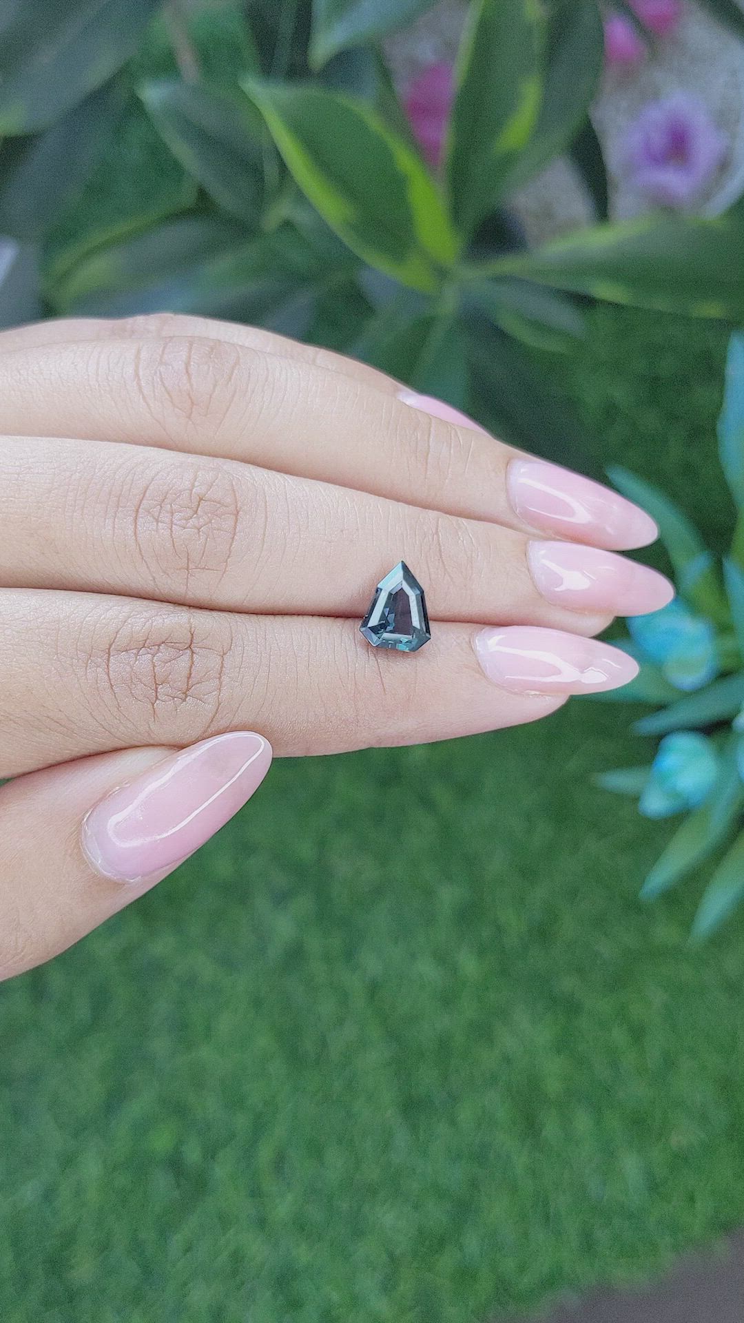 2.27 Ct. Color Change Sapphire from Africa Size Video