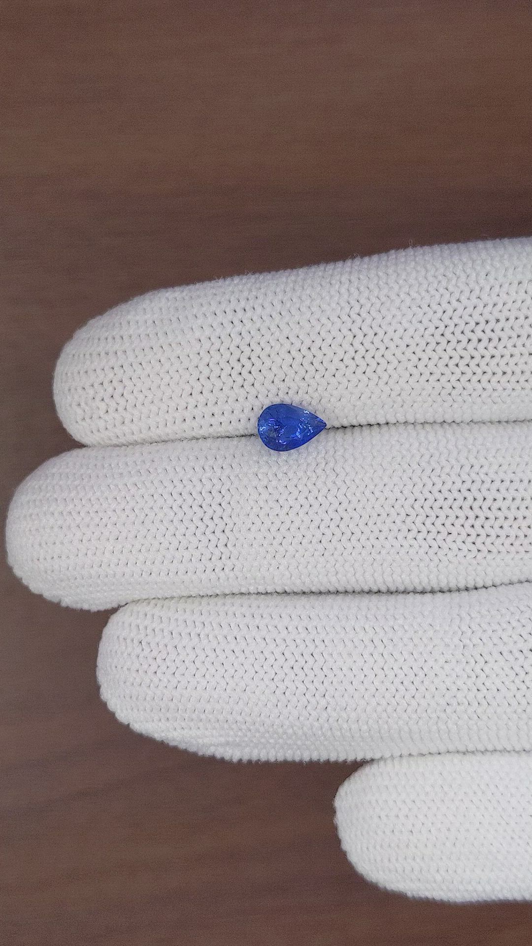 1.05 Ct. Blue Sapphire from Tanzania Size Video