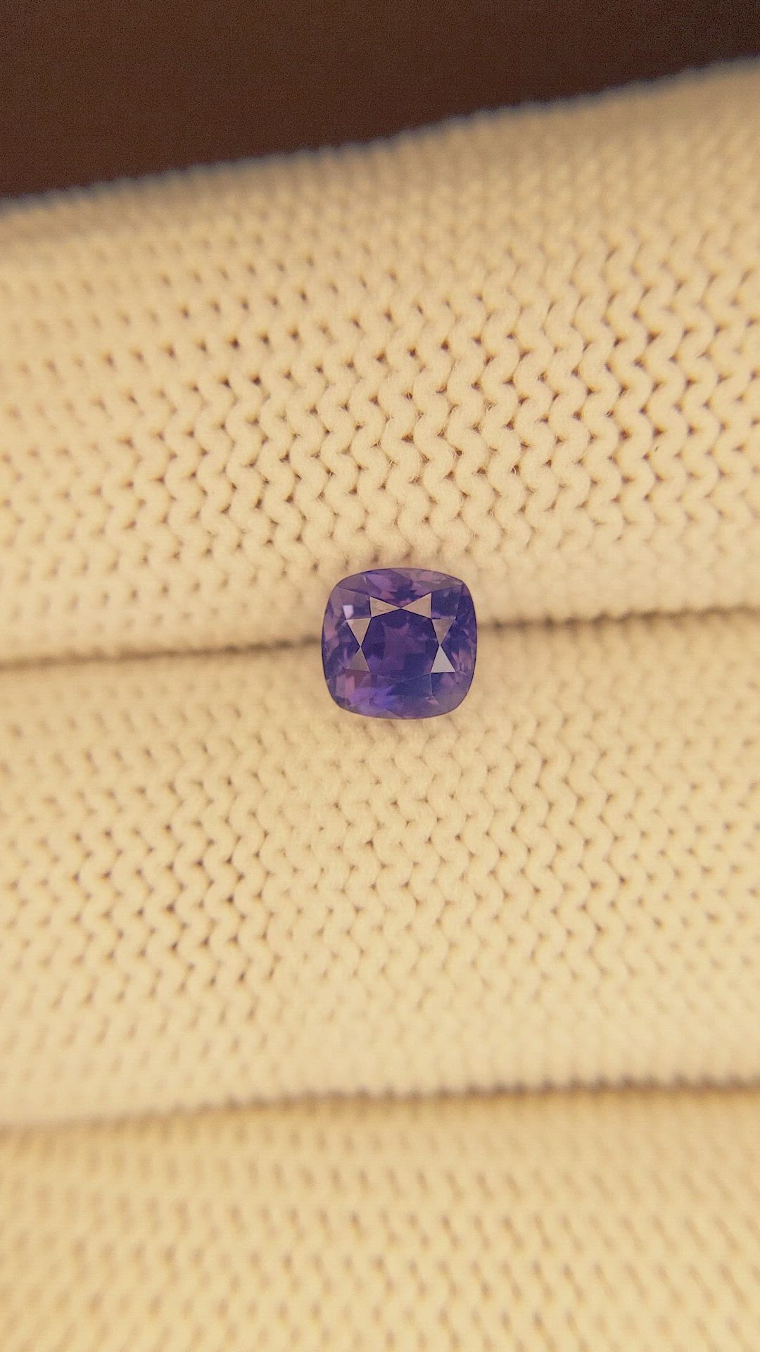 1.17 Ct. Color Change Sapphire from Tanzania Size Video