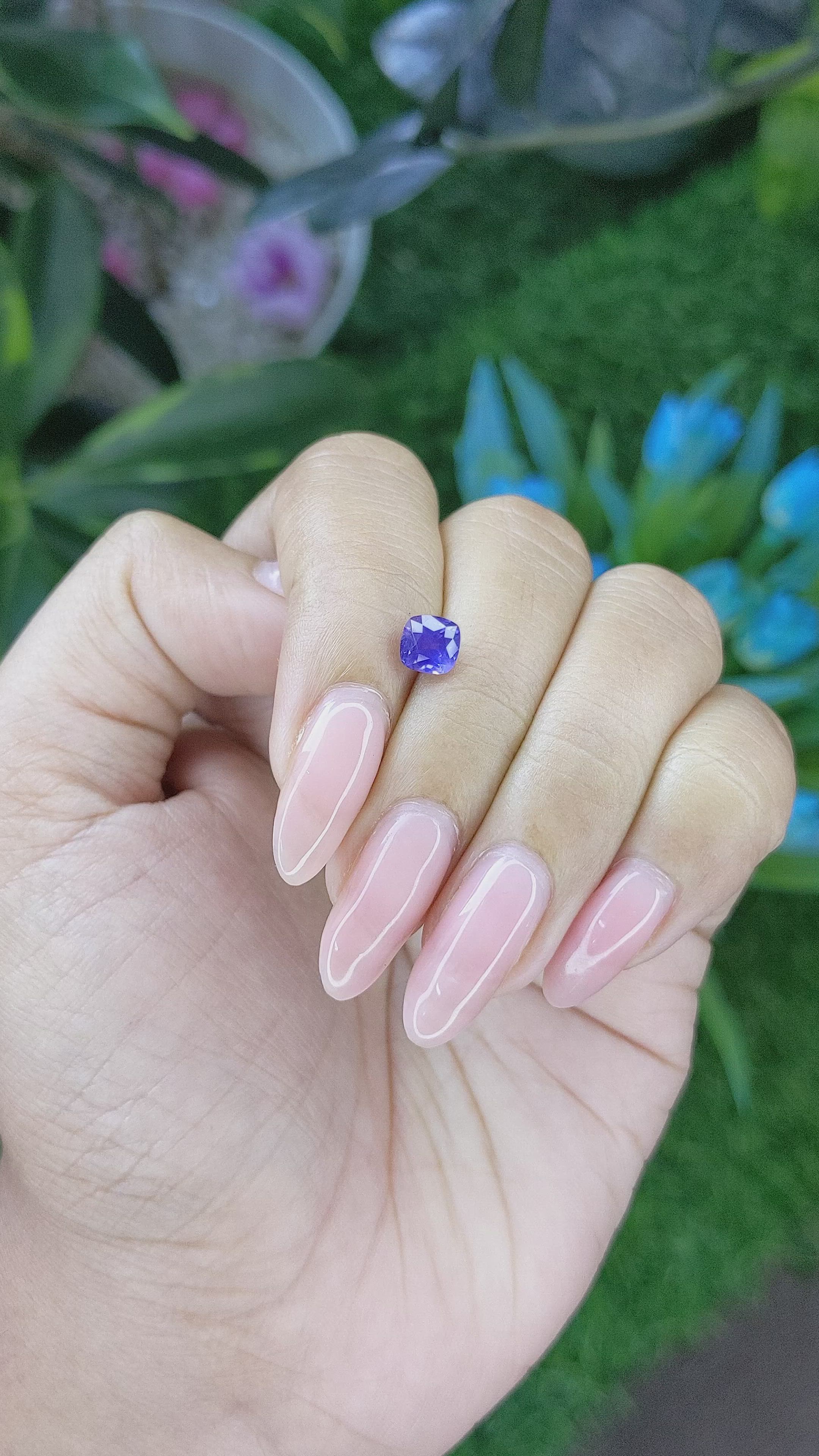 1.17 Ct. Color Change Sapphire from Tanzania Size Video