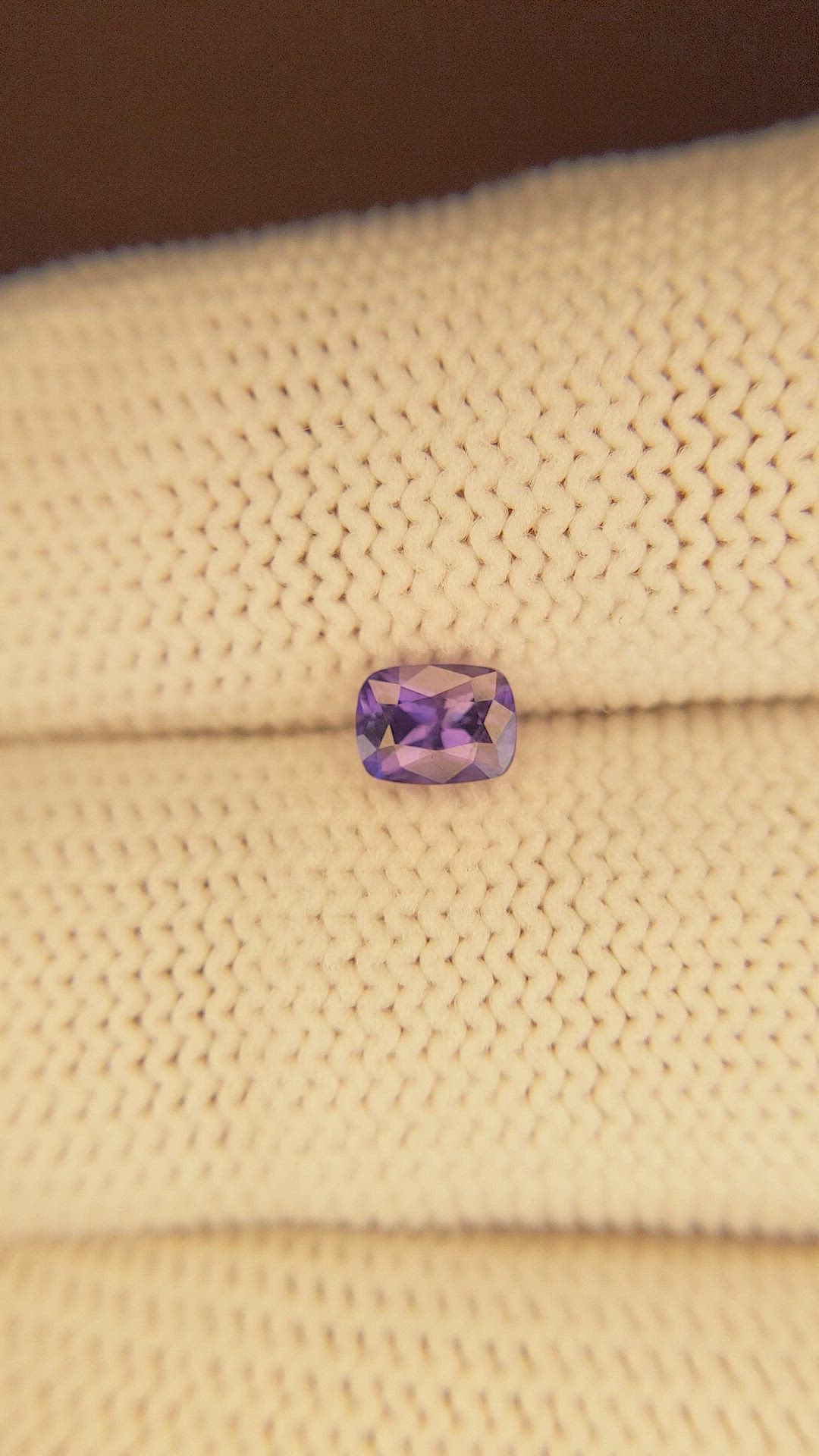 0.65 Ct. Color Change Sapphire from Tanzania Size Video