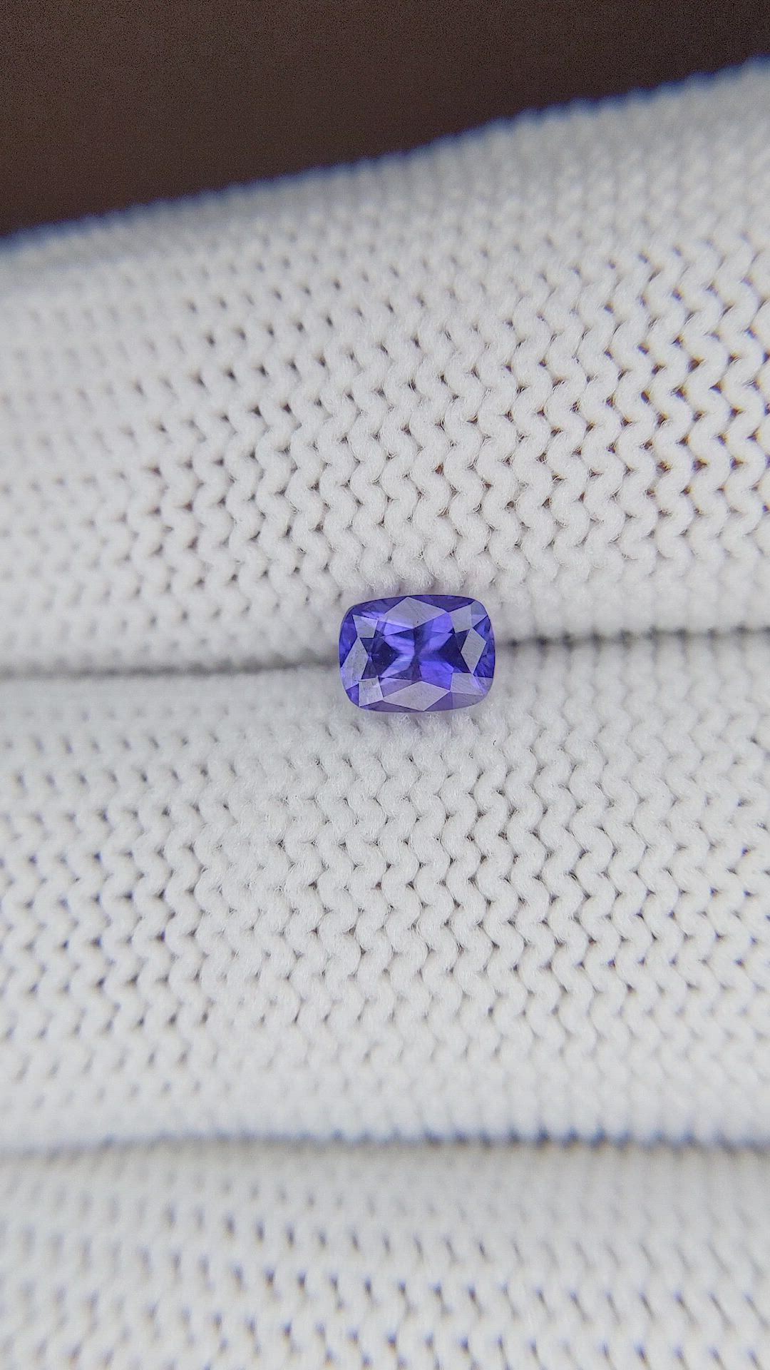 0.65 Ct. Color Change Sapphire from Tanzania Size Video