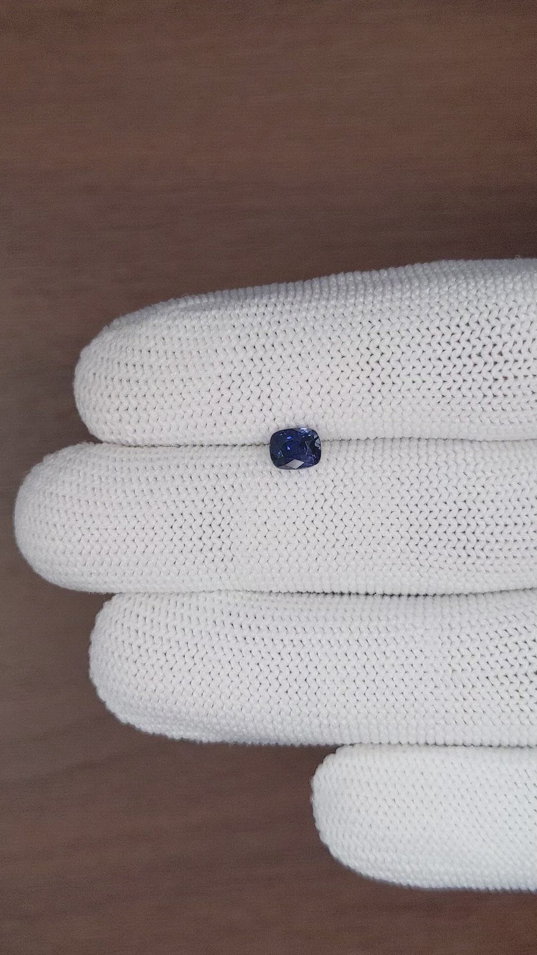 0.95 Ct. Blue Sapphire from Tanzania Size Video