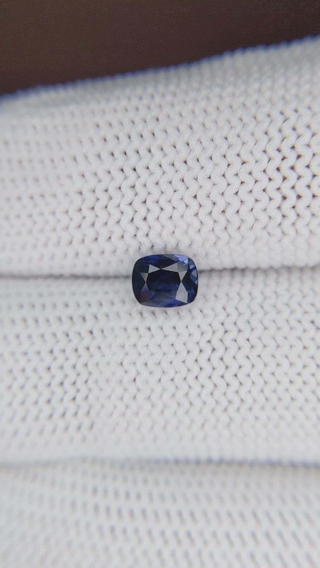 0.95 Ct. Blue Sapphire from Tanzania Size Video
