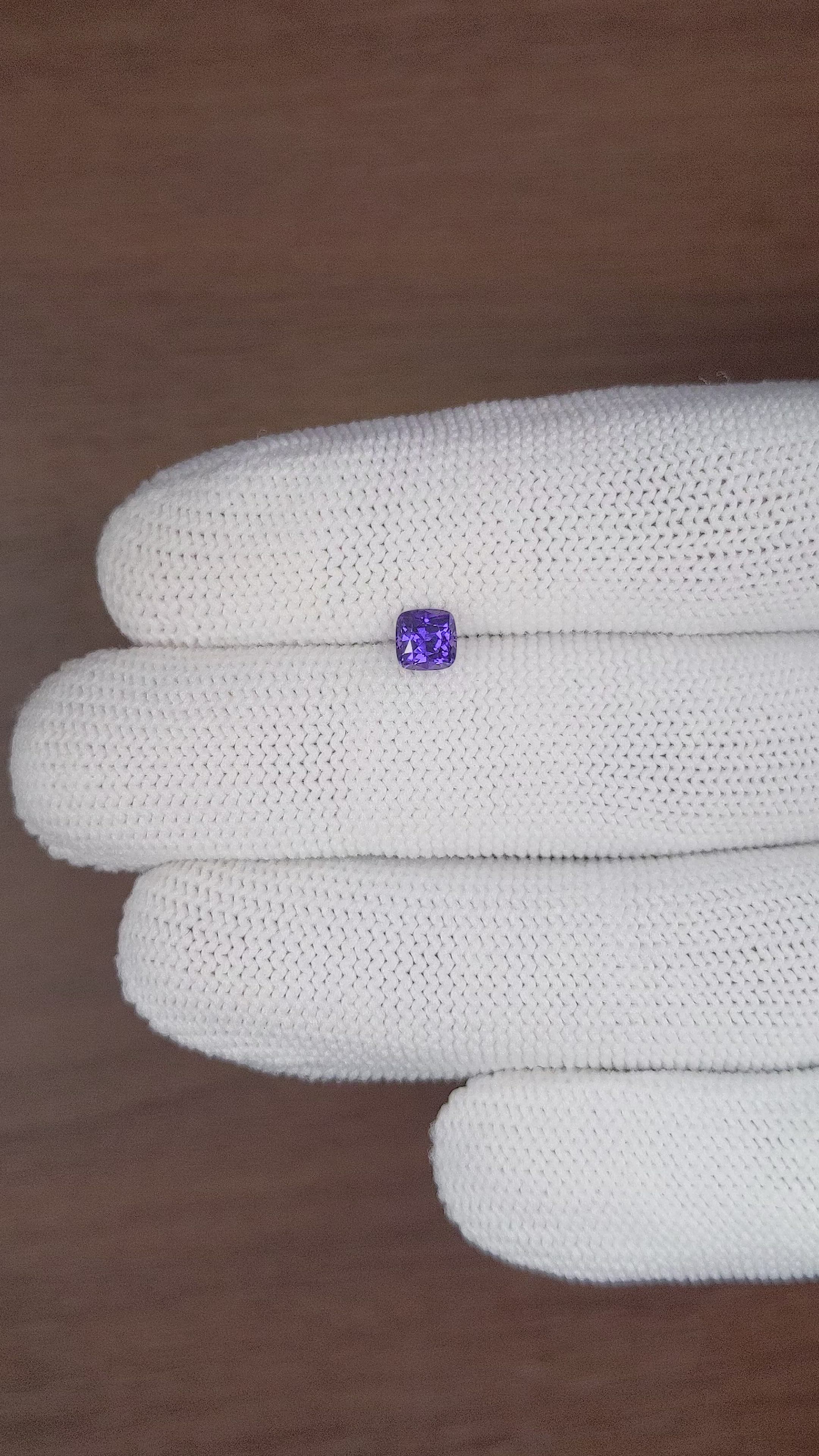0.76 Ct. Color Change Sapphire from Tanzania Size Video