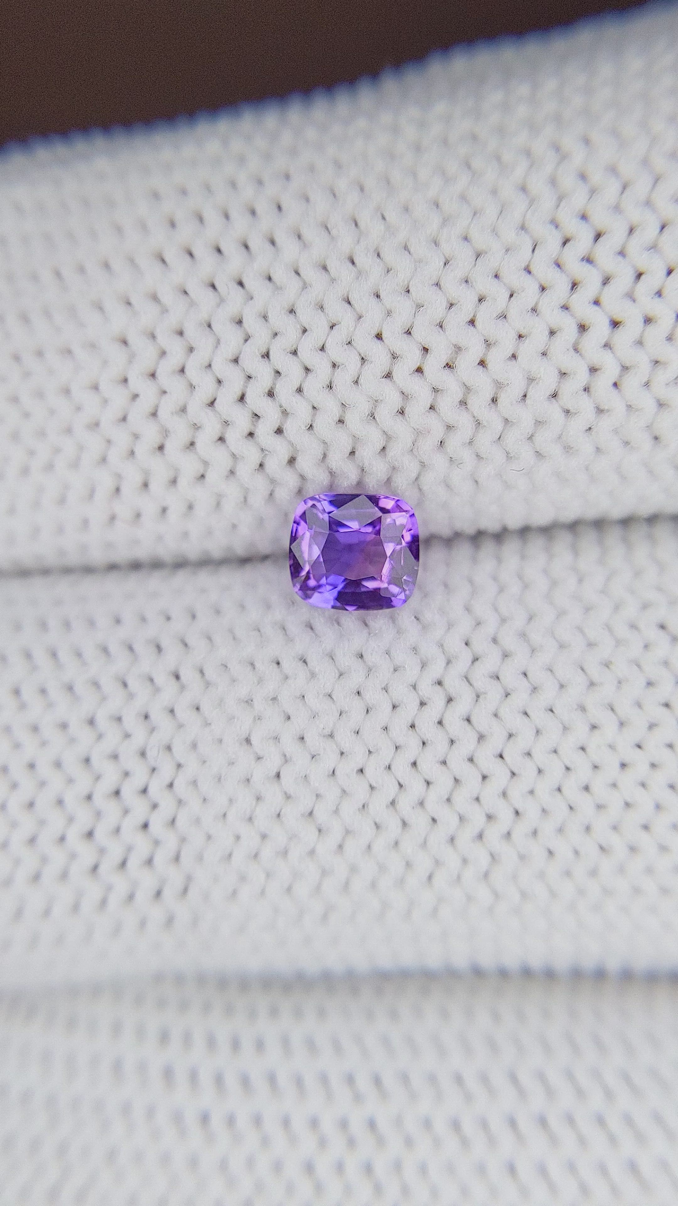 0.61 Ct. Bi Color Sapphire from Tanzania Size Video