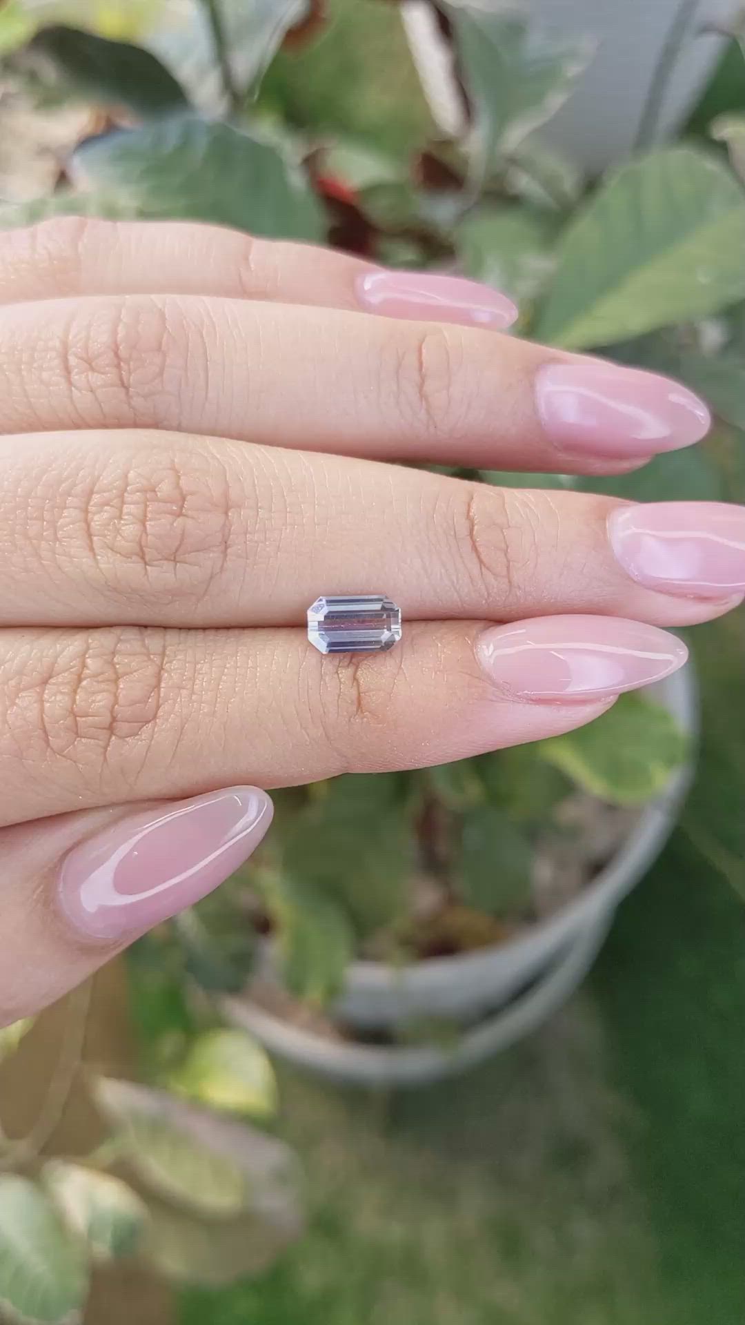 1.22 Ct. Blue Sapphire from Ceylon (Sri Lanka) Size Video