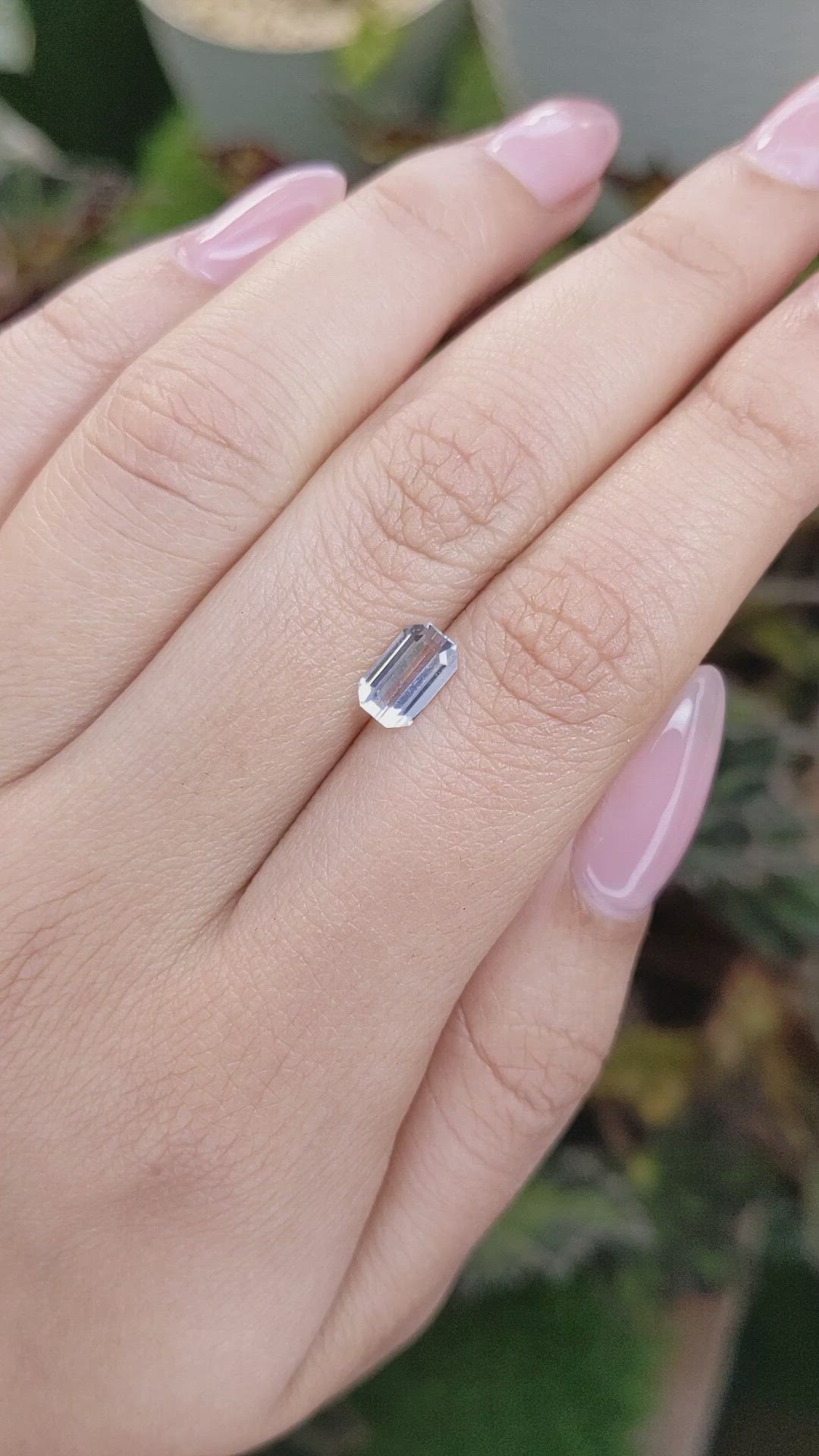 1.22 Ct. Blue Sapphire from Ceylon (Sri Lanka) Size Video