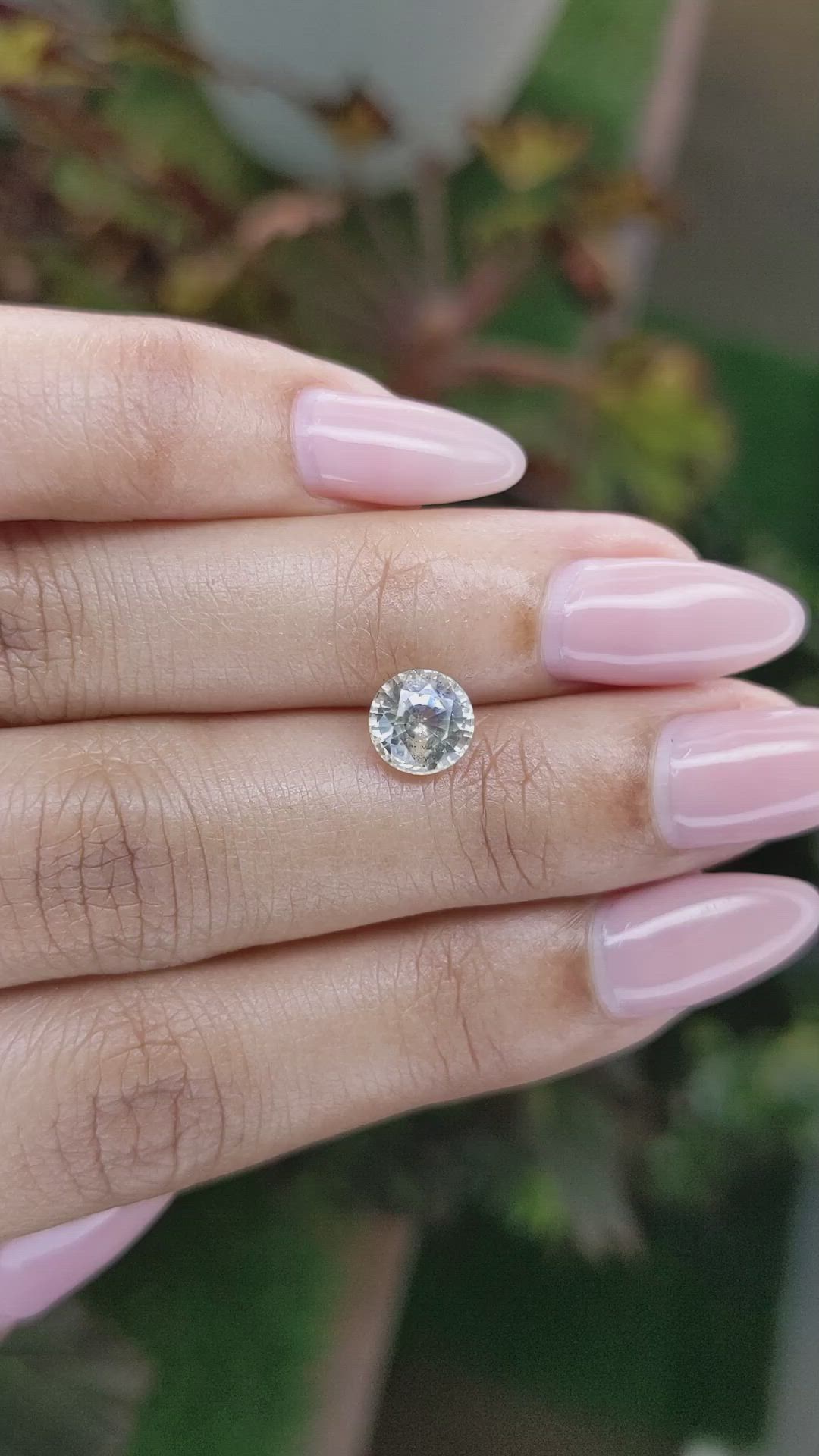 1.68 Ct. Yellow Sapphire from Ceylon (Sri Lanka) Size Video