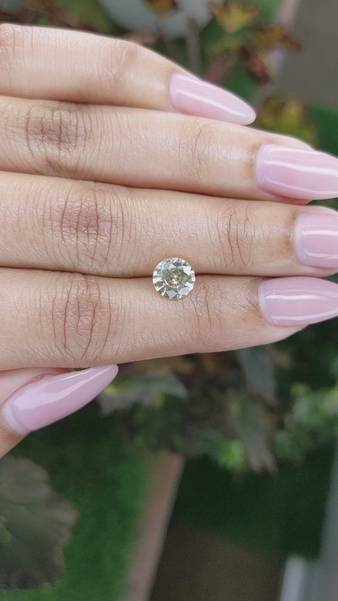 1.55 Ct. Yellow Sapphire from Ceylon (Sri Lanka) Size Video