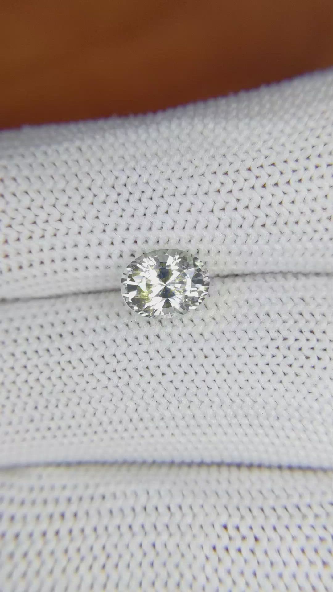 1.71 Ct. Yellow Sapphire from Ceylon (Sri Lanka) Size Video