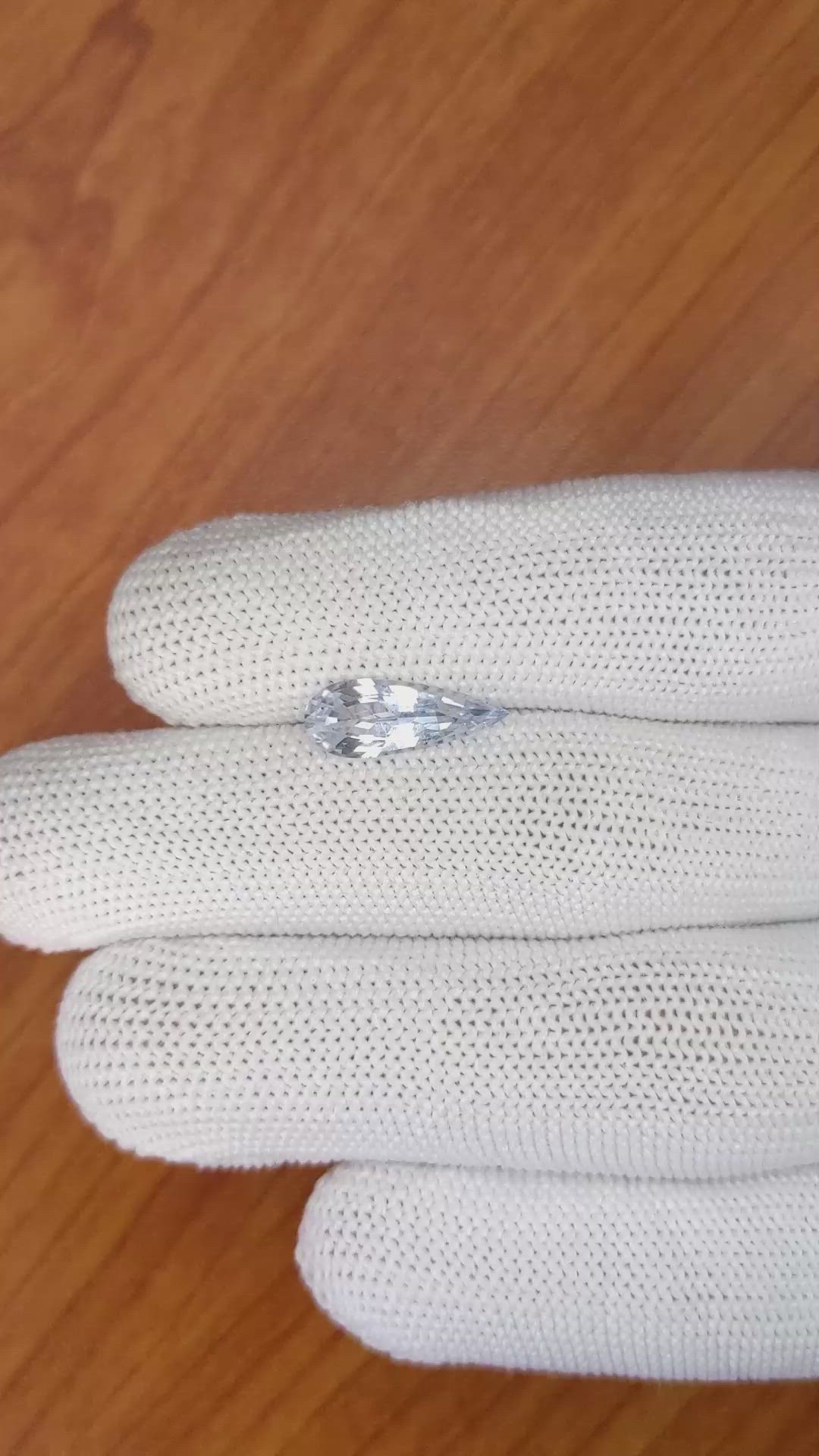 2.44 Ct. Blue Sapphire from Ceylon (Sri Lanka) Size Video