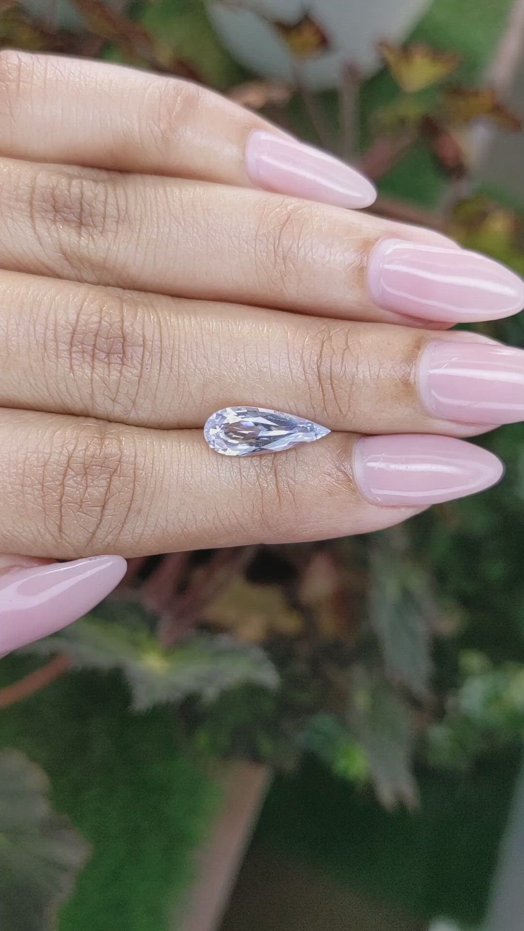 2.44 Ct. Blue Sapphire from Ceylon (Sri Lanka) Size Video