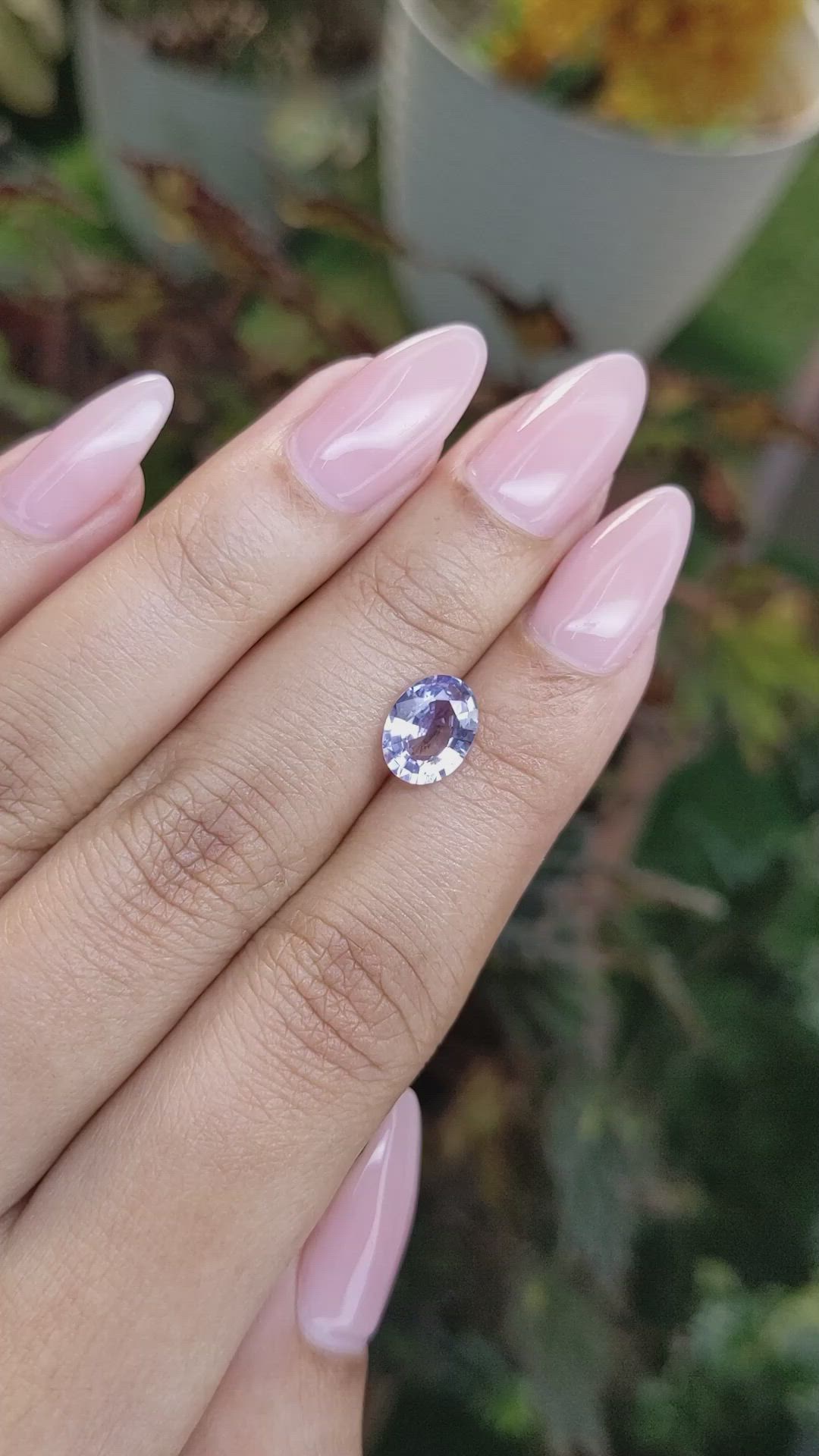 1.75 Ct. Blue Sapphire from Ceylon (Sri Lanka) Size Video