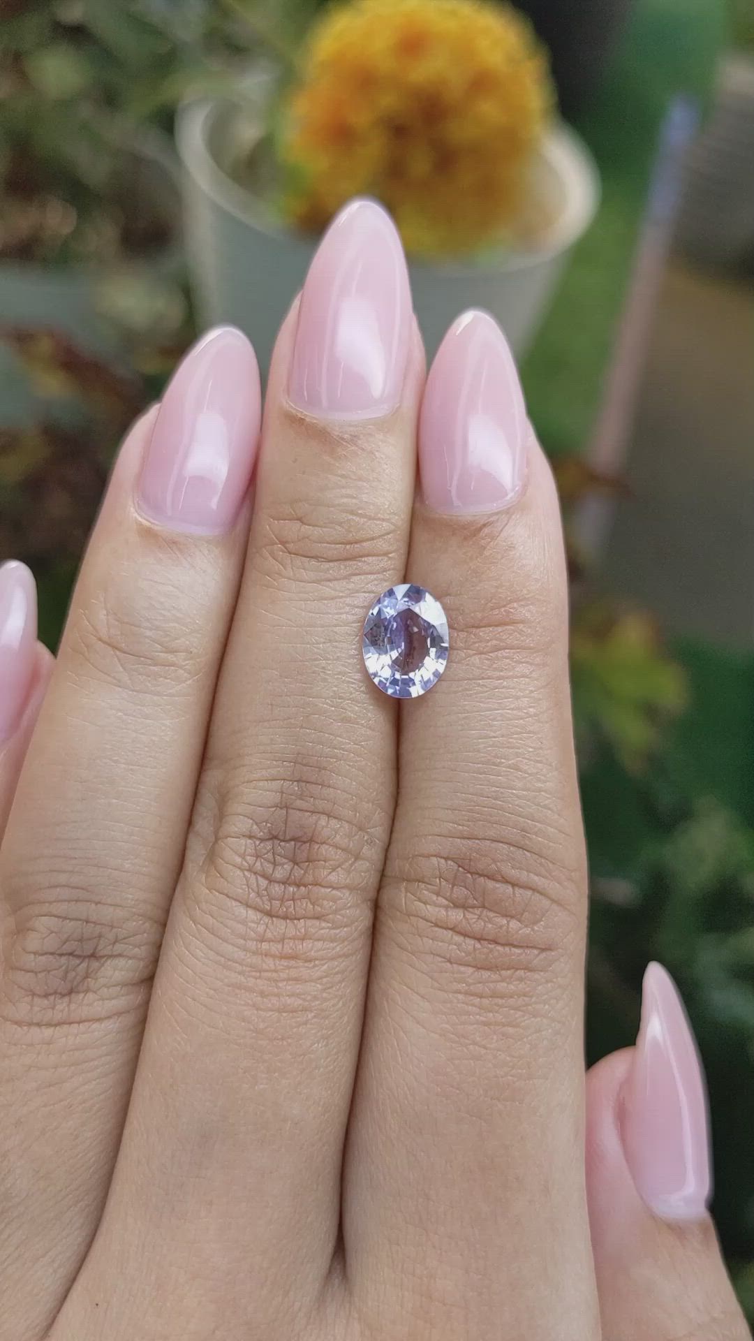 1.75 Ct. Blue Sapphire from Ceylon (Sri Lanka) Size Video