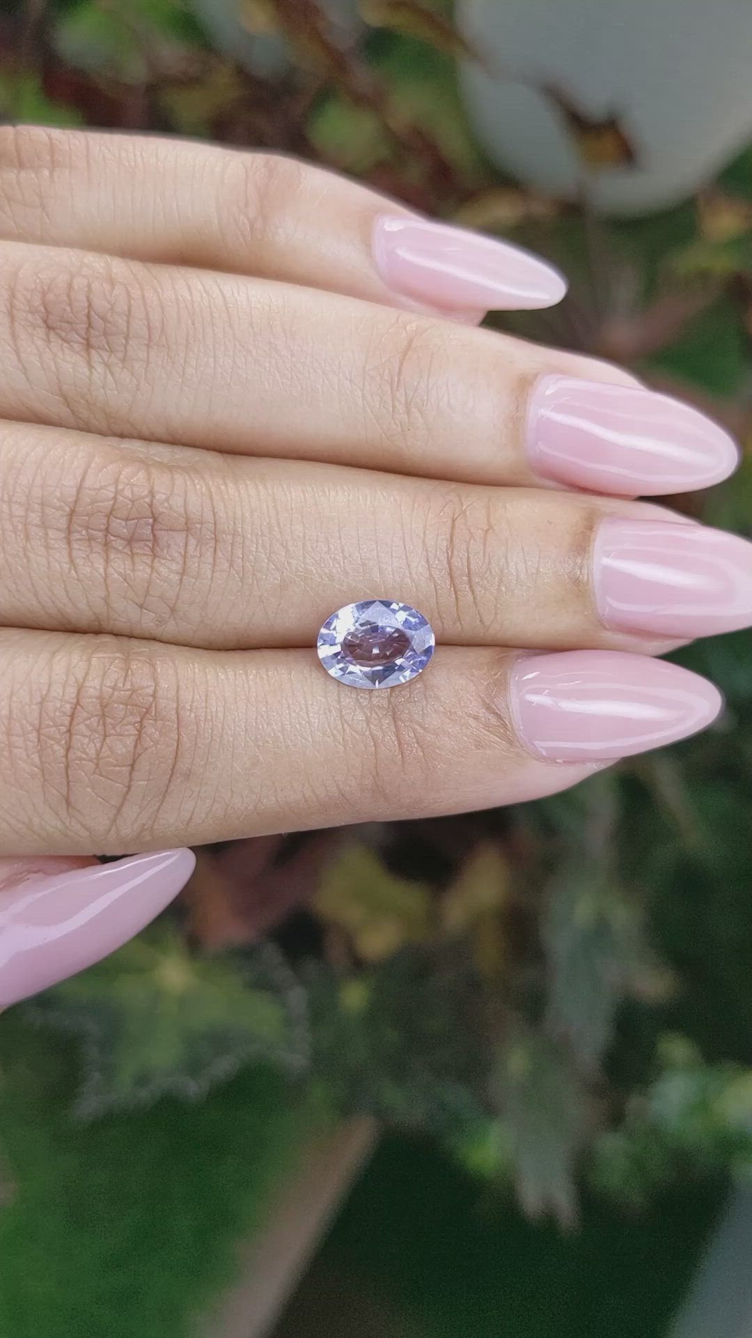 1.75 Ct. Blue Sapphire from Ceylon (Sri Lanka) Size Video