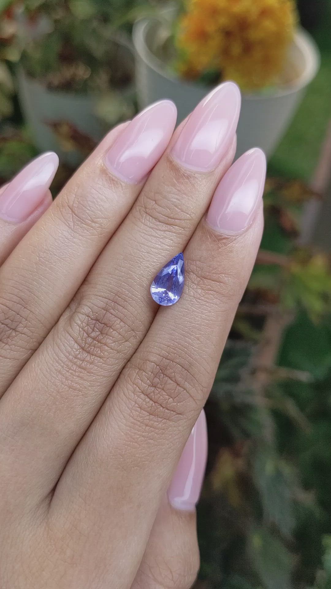 1.90 Ct. Blue Sapphire from Ceylon (Sri Lanka) Size Video