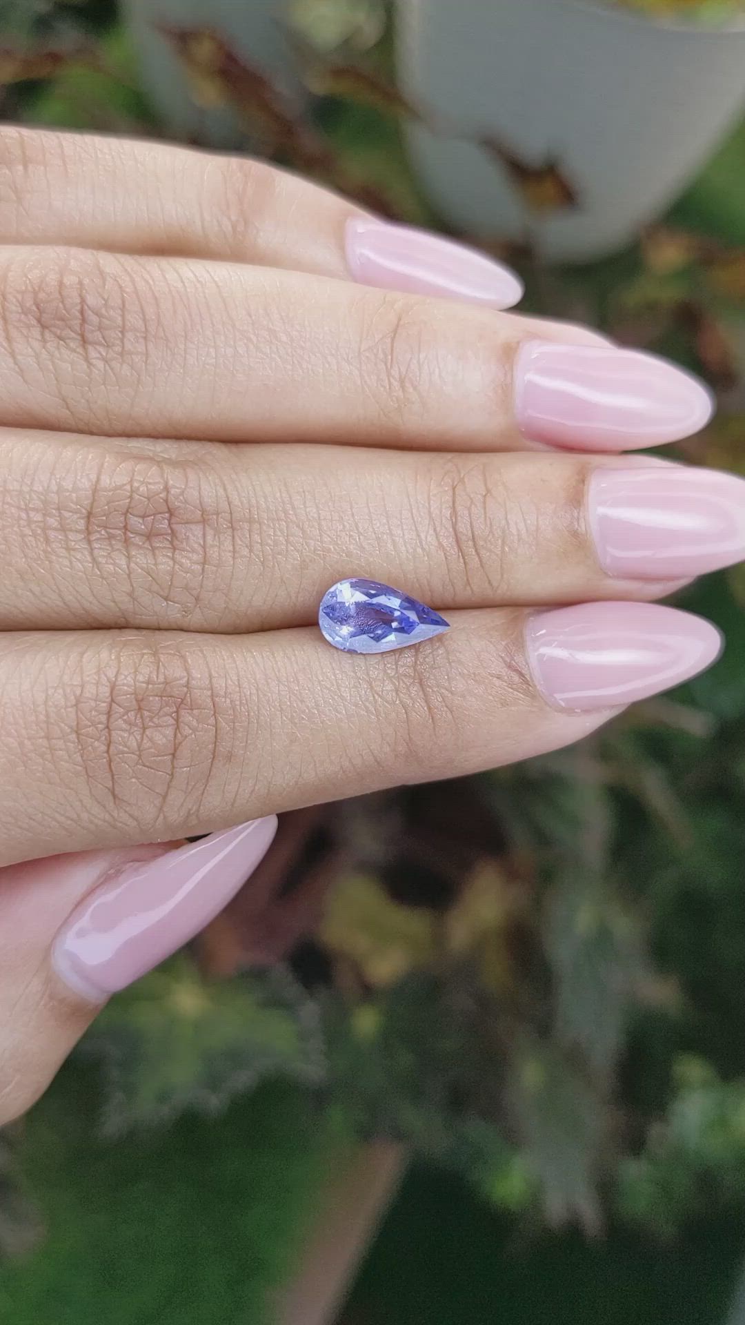 1.90 Ct. Blue Sapphire from Ceylon (Sri Lanka) Size Video