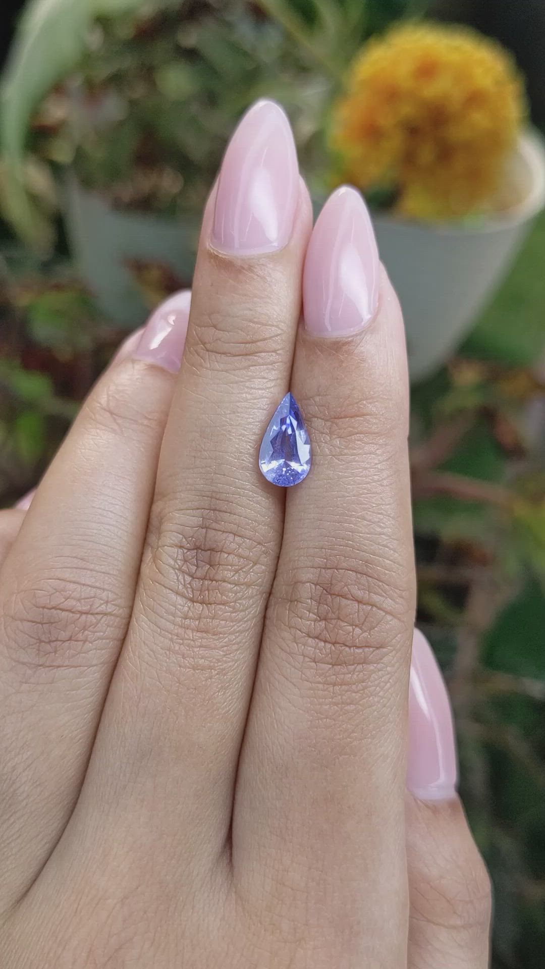 1.90 Ct. Blue Sapphire from Ceylon (Sri Lanka) Size Video