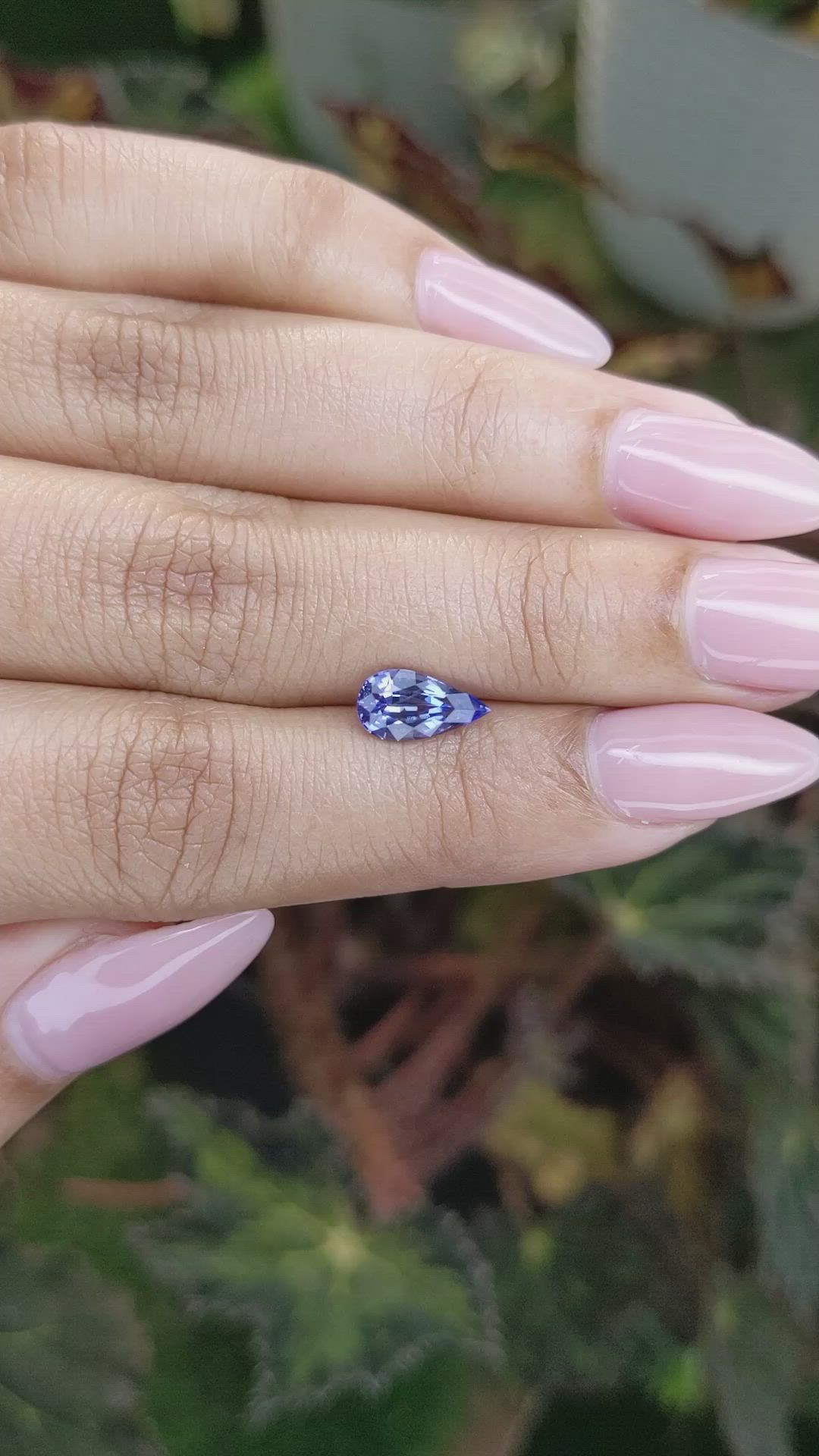 1.49 Ct. Blue Sapphire from Ceylon (Sri Lanka) Size Video