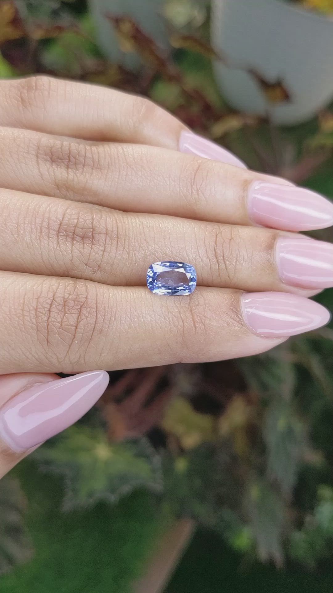 1.80 Ct. Blue Sapphire from Ceylon (Sri Lanka) Size Video