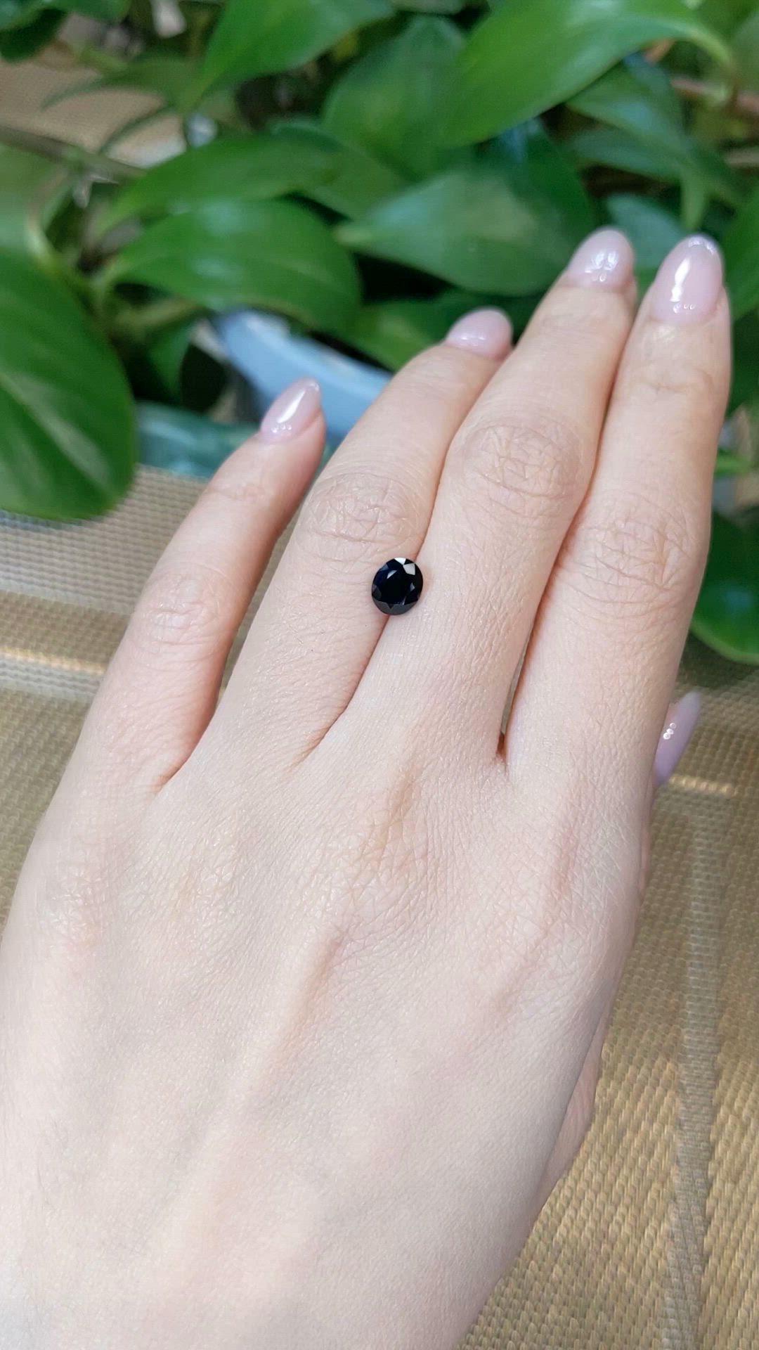 1.42 Ct. Blue Sapphire from Madagascar Size Video