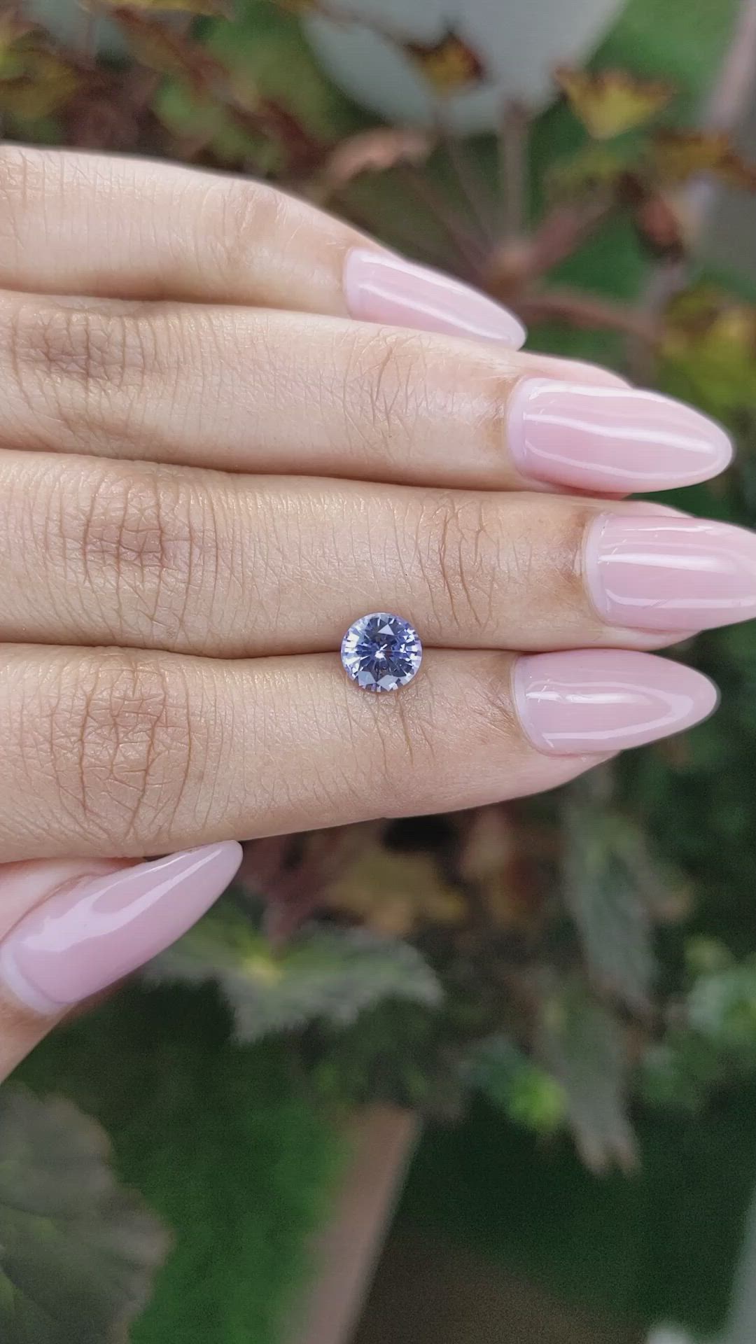 1.20 Ct. Blue Sapphire from Ceylon (Sri Lanka) Size Video