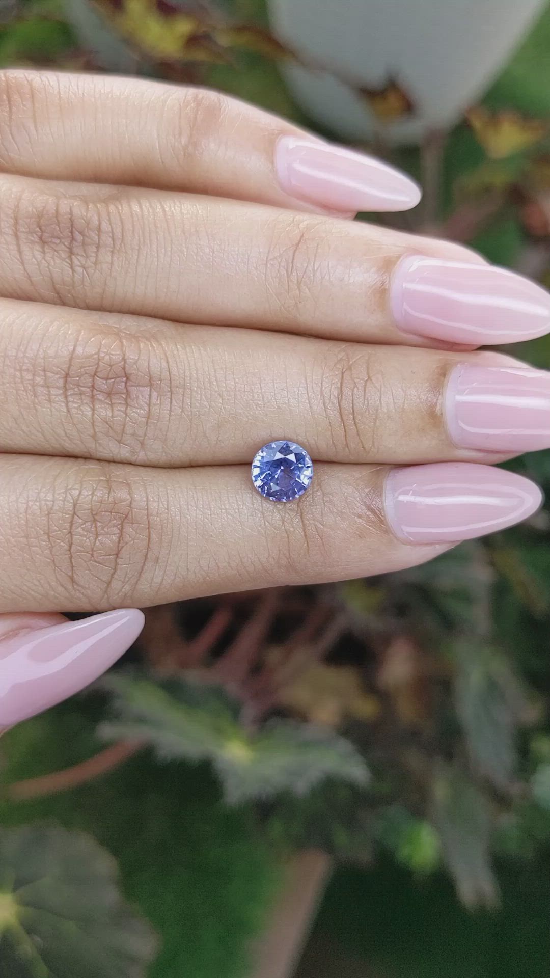 1.48 Ct. Blue Sapphire from Ceylon (Sri Lanka) Size Video