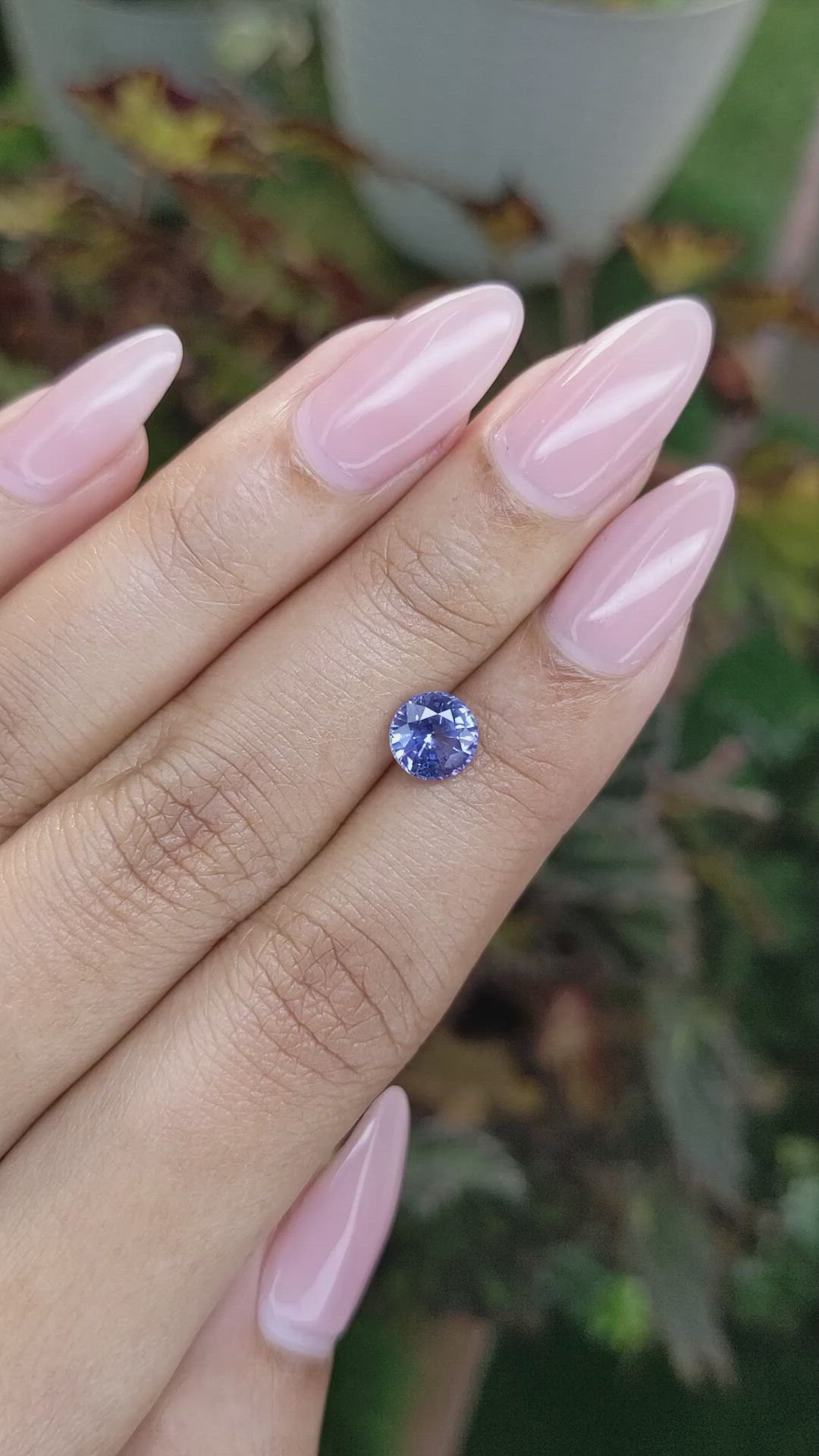 1.48 Ct. Blue Sapphire from Ceylon (Sri Lanka) Size Video