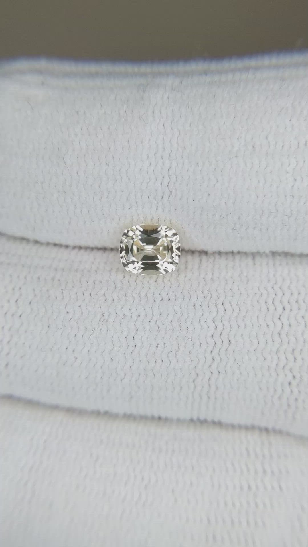 1.07 Ct. Yellow Sapphire from Ceylon (Sri Lanka) Size Video