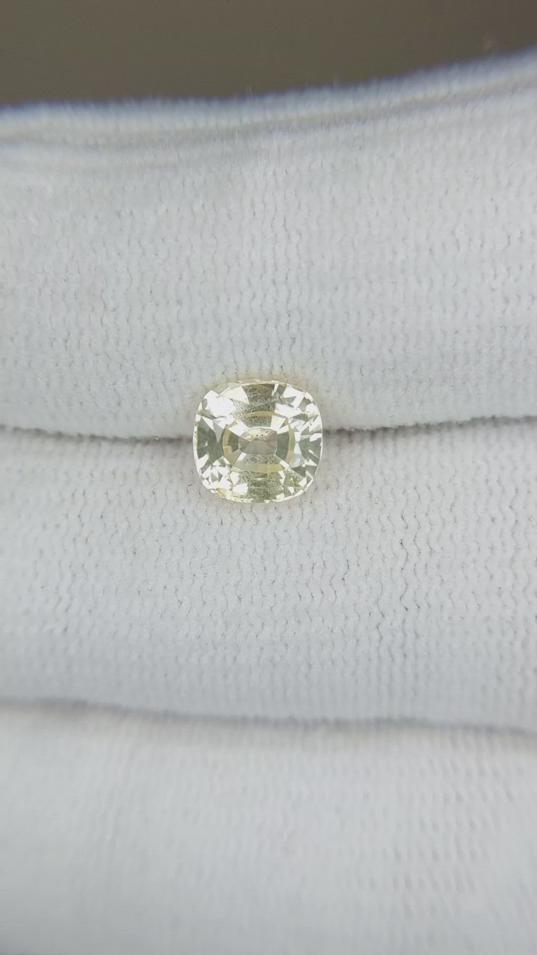 1.98 Ct. Yellow Sapphire from Ceylon (Sri Lanka) Size Video