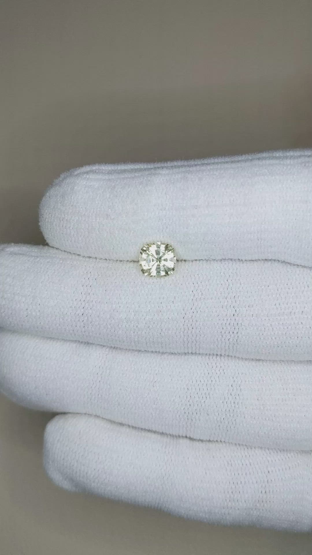 1.40 Ct. Yellow Sapphire from Ceylon (Sri Lanka) Size Video