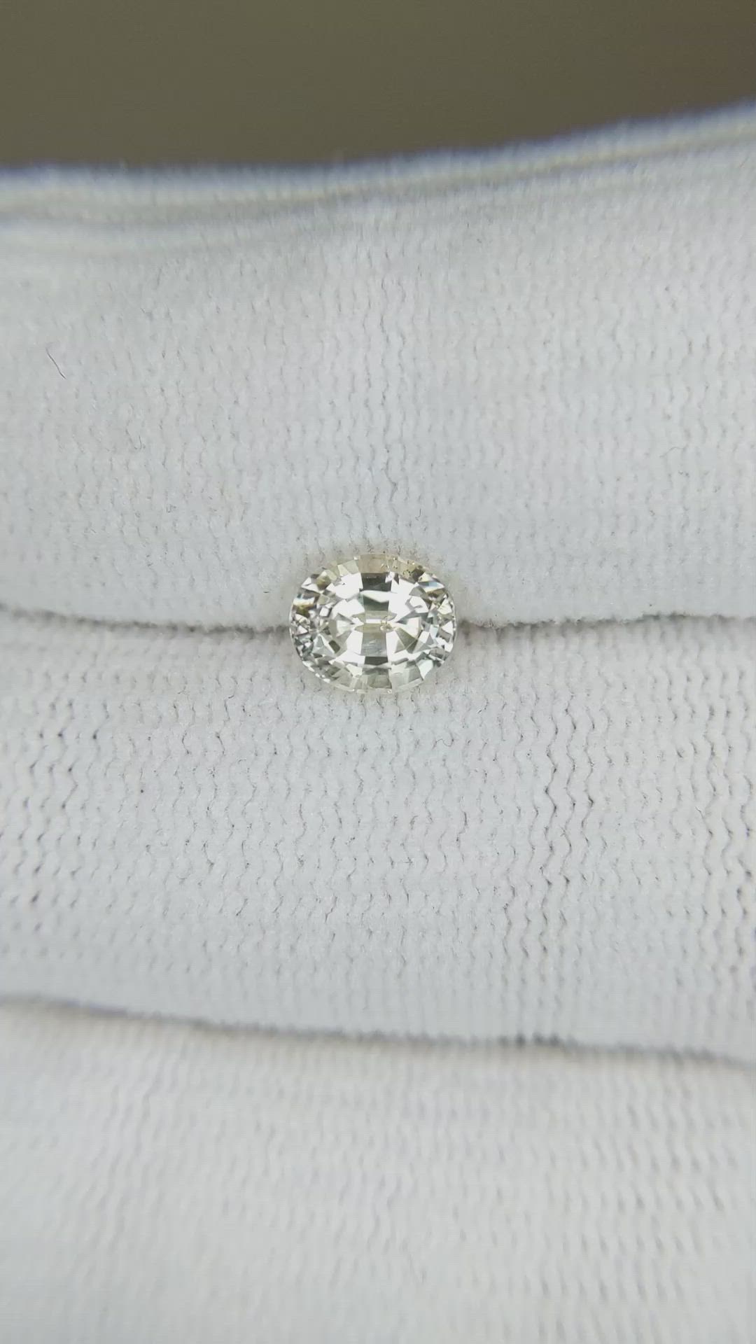 1.26 Ct. Yellow Sapphire from Ceylon (Sri Lanka) Size Video