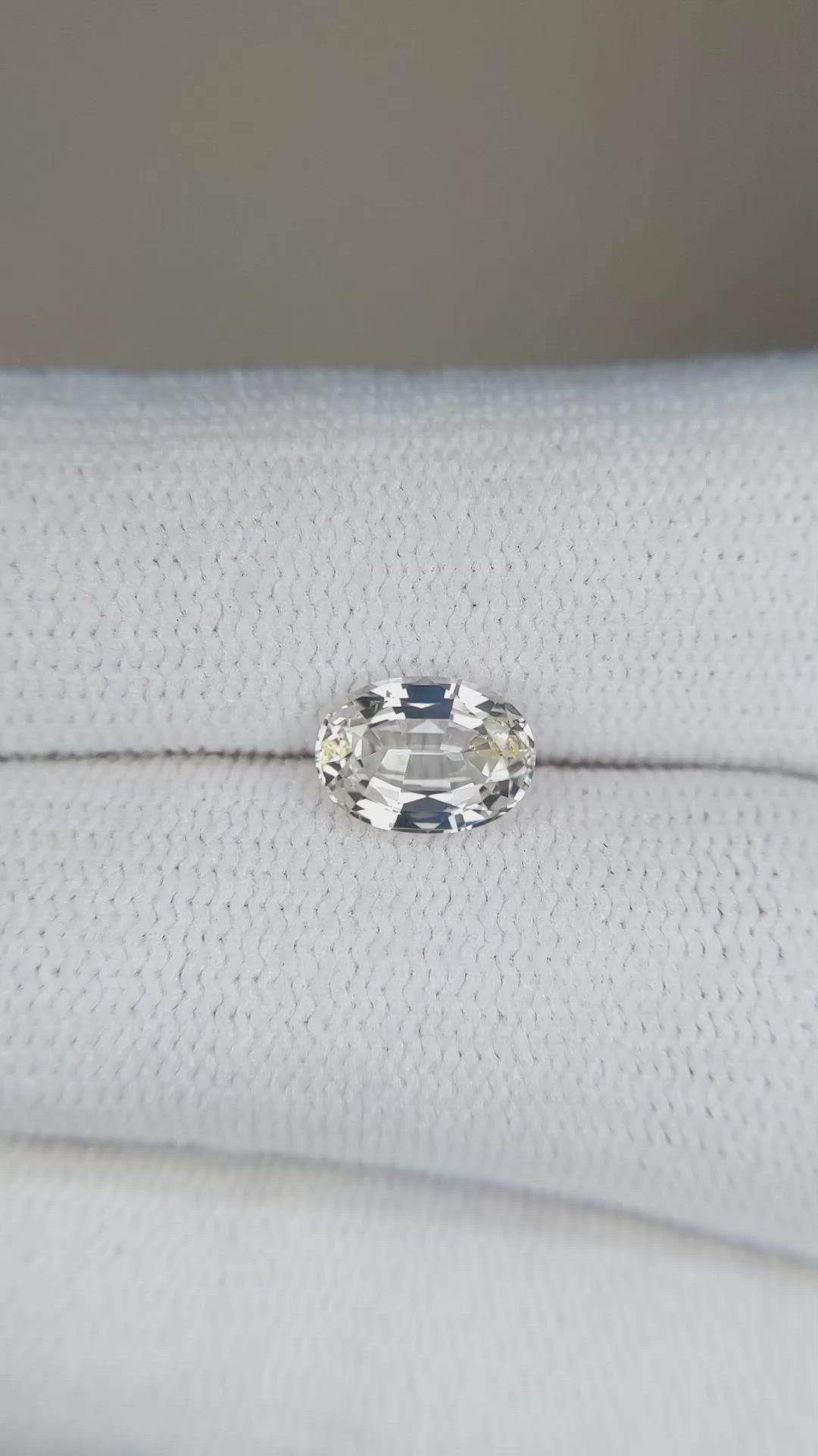 1.50 Ct. Yellow Sapphire from Ceylon (Sri Lanka) Size Video