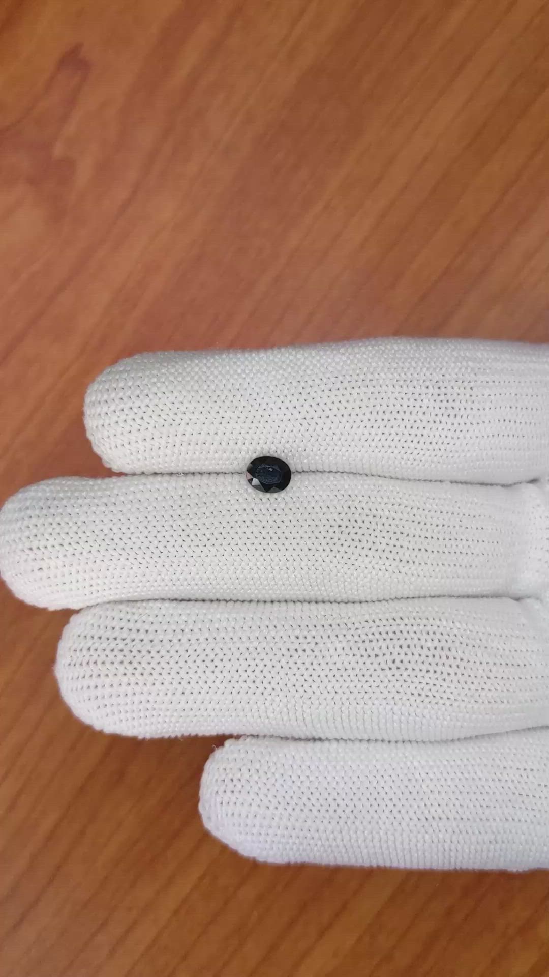 0.84 Ct. Blue Sapphire from Ceylon (Sri Lanka) Size Video