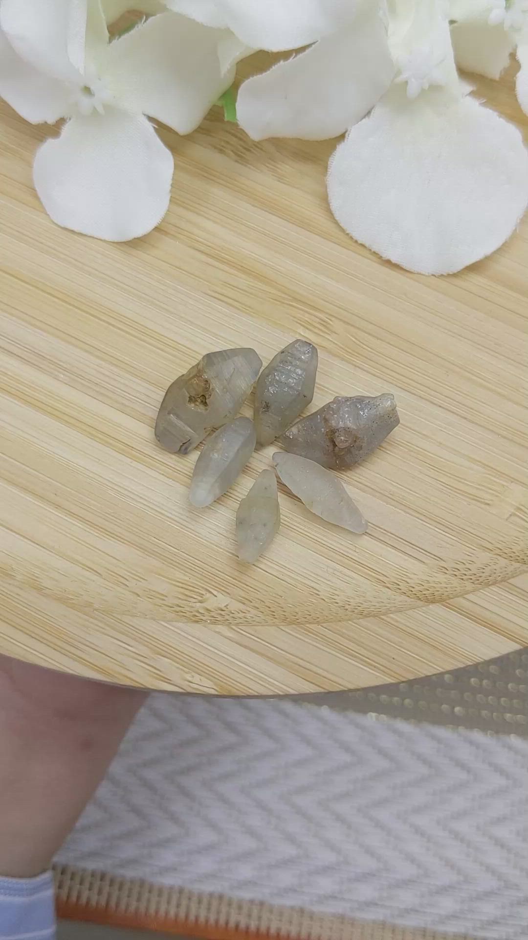 38.19 Ct. Multi Color Sapphire Crystal from Ceylon (Sri Lanka) Size Video