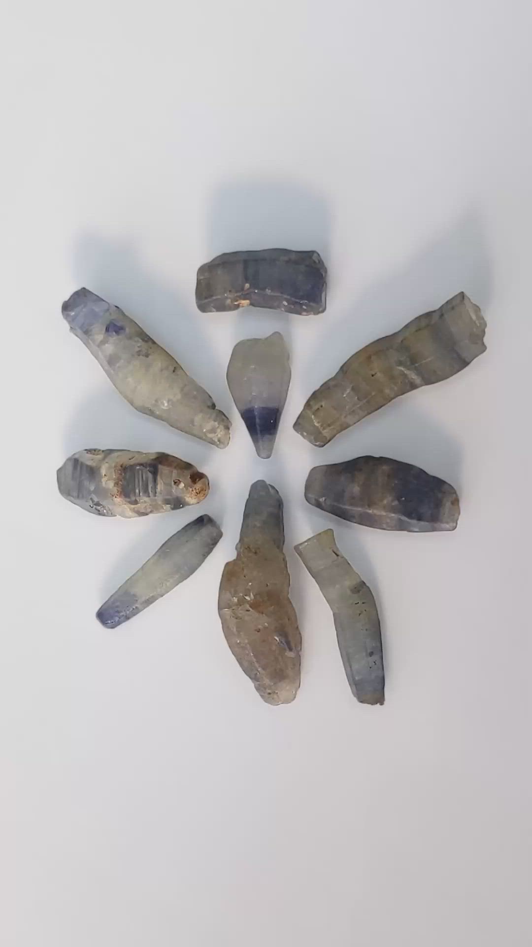 66.95 Ct. Multi Color Sapphire Crystal from Ceylon (Sri Lanka) Size Video