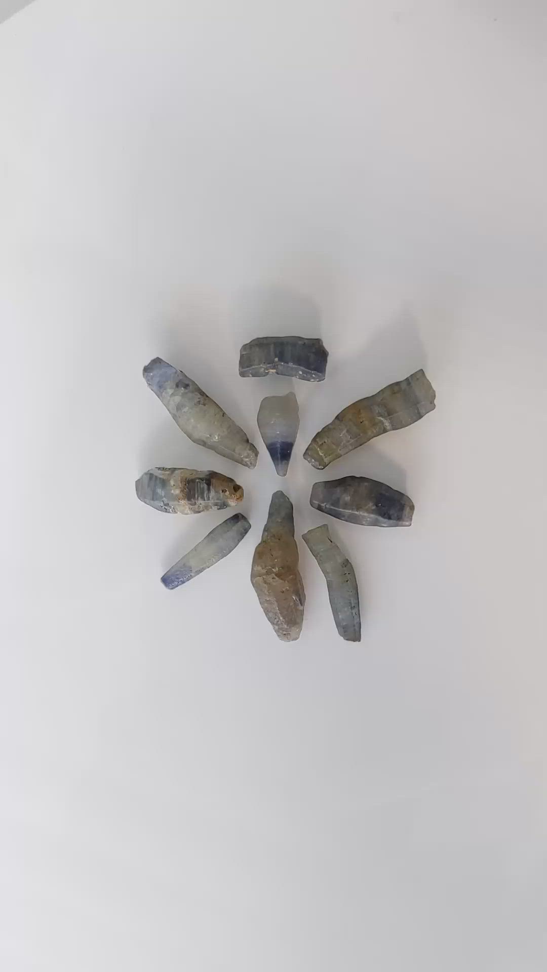 66.95 Ct. Multi Color Sapphire Crystal from Ceylon (Sri Lanka) Size Video