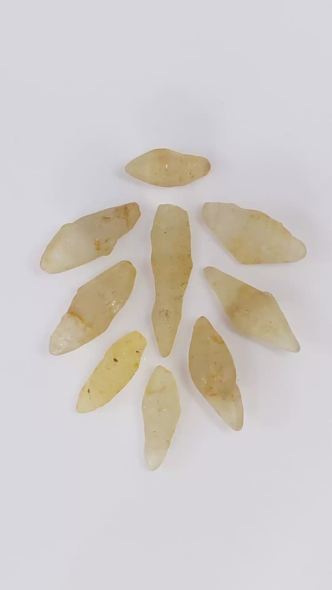 49.24 Ct. Yellow Sapphire Crystal from Ceylon (Sri Lanka) Size Video