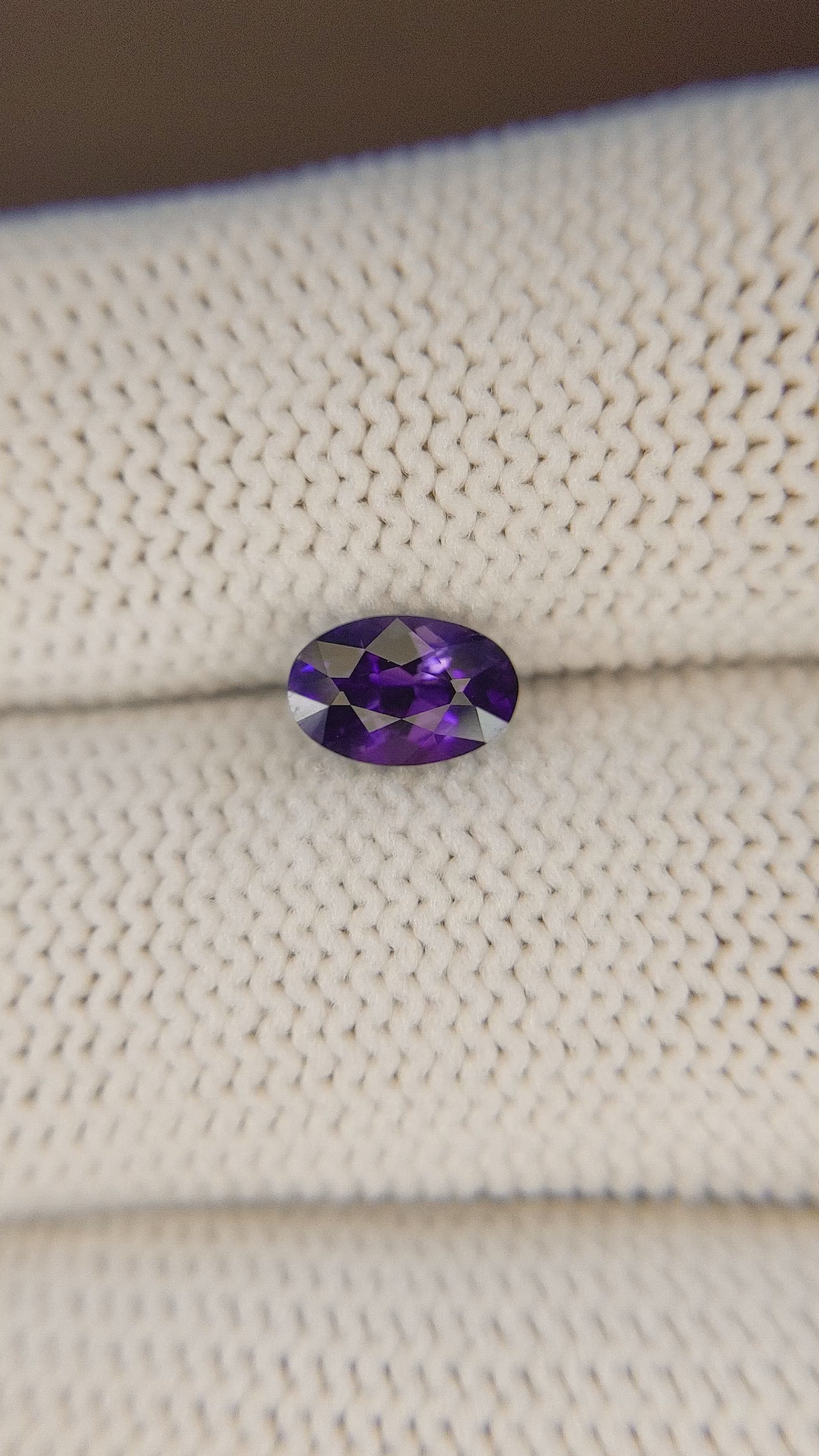 1.03 Ct. Color Change Sapphire from Ceylon (Sri Lanka) Size Video