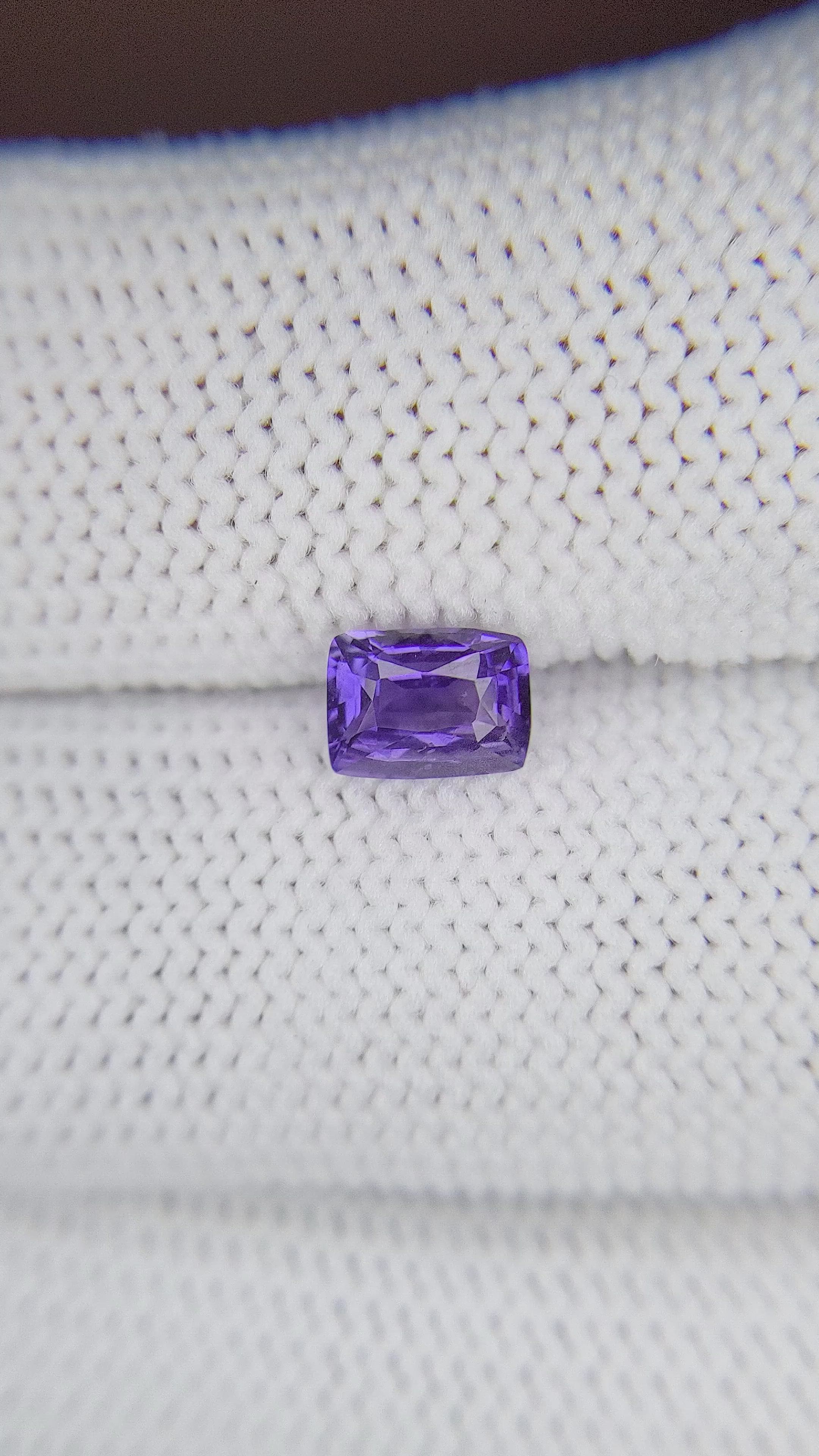 1.00 Ct. Color Change Sapphire from Africa Size Video