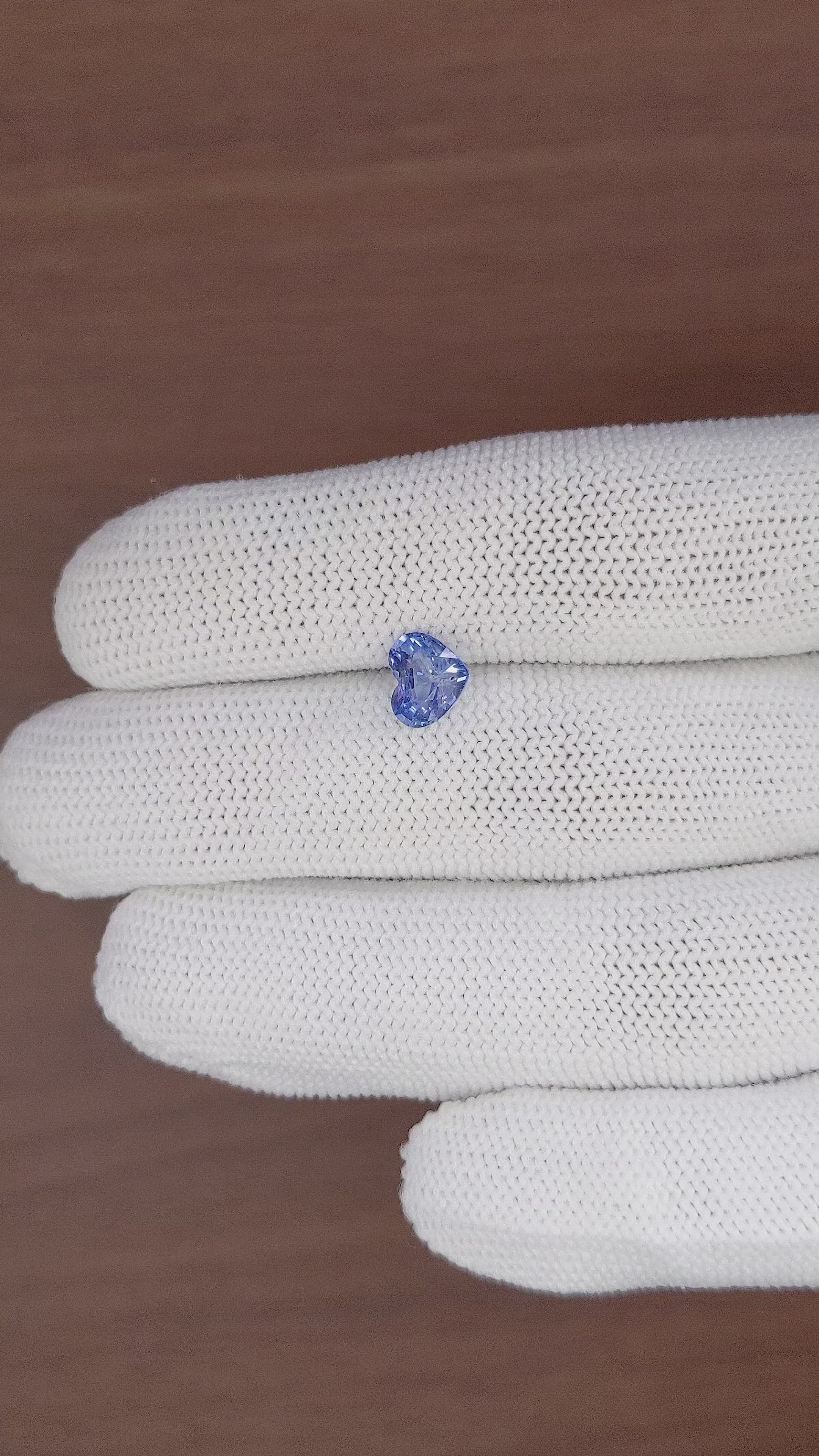 1.64 Ct. Blue Sapphire from Africa Size Video