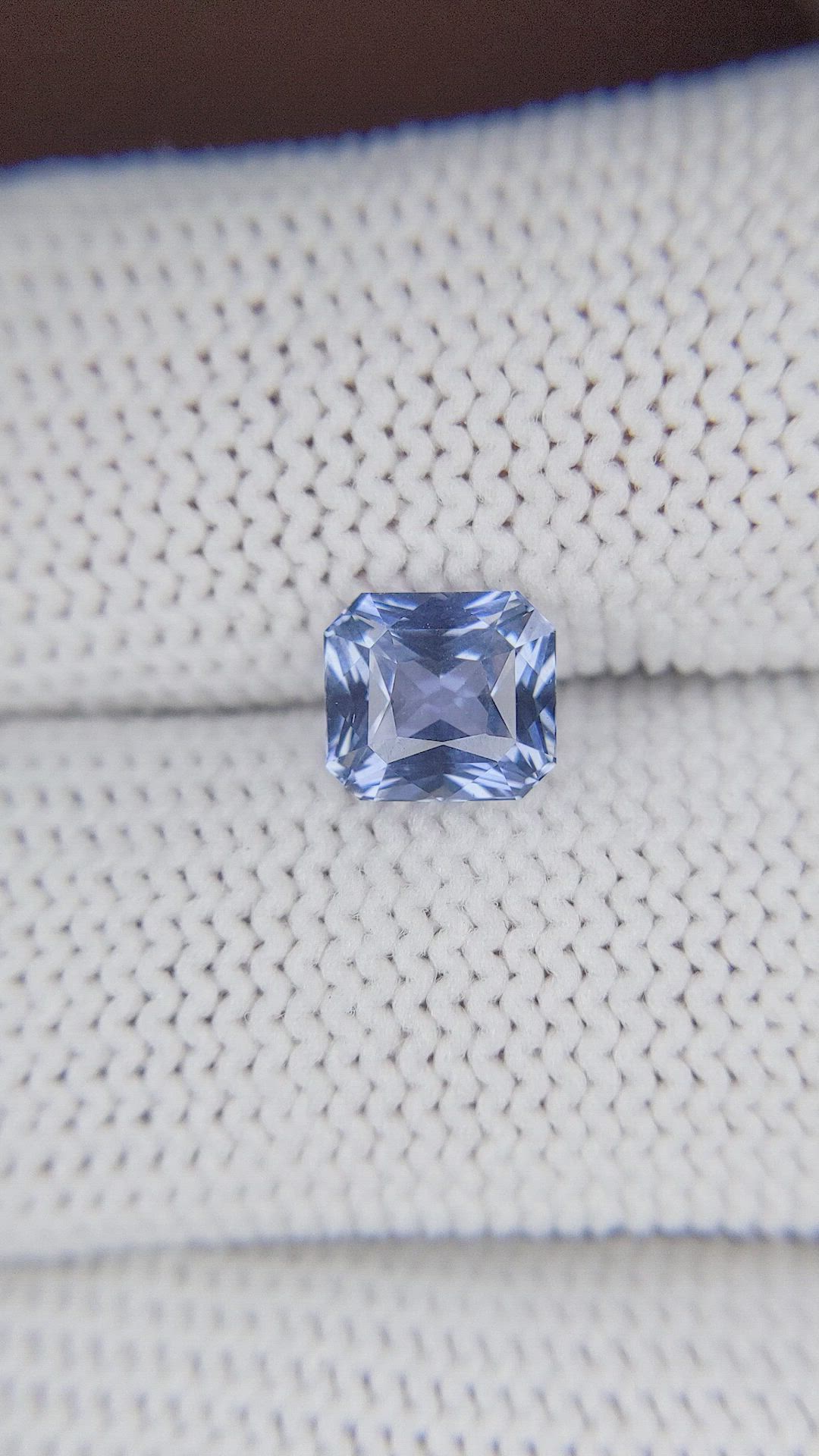 1.85 Ct. Blue Sapphire from Africa Size Video