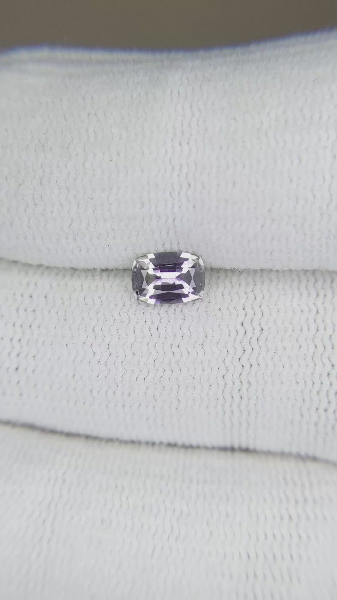 0.69 Ct. Grey Sapphire from Montana Size Video