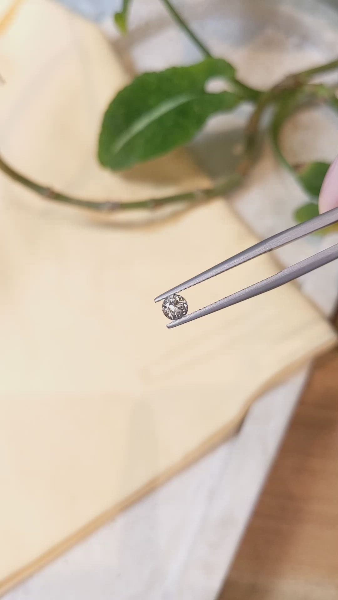 0.30 Ct. Yellow Sapphire from Montana Size Video