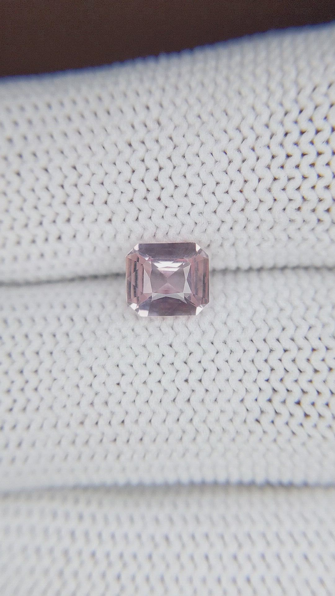 1.21 Ct. Pink Sapphire from Madagascar Size Video