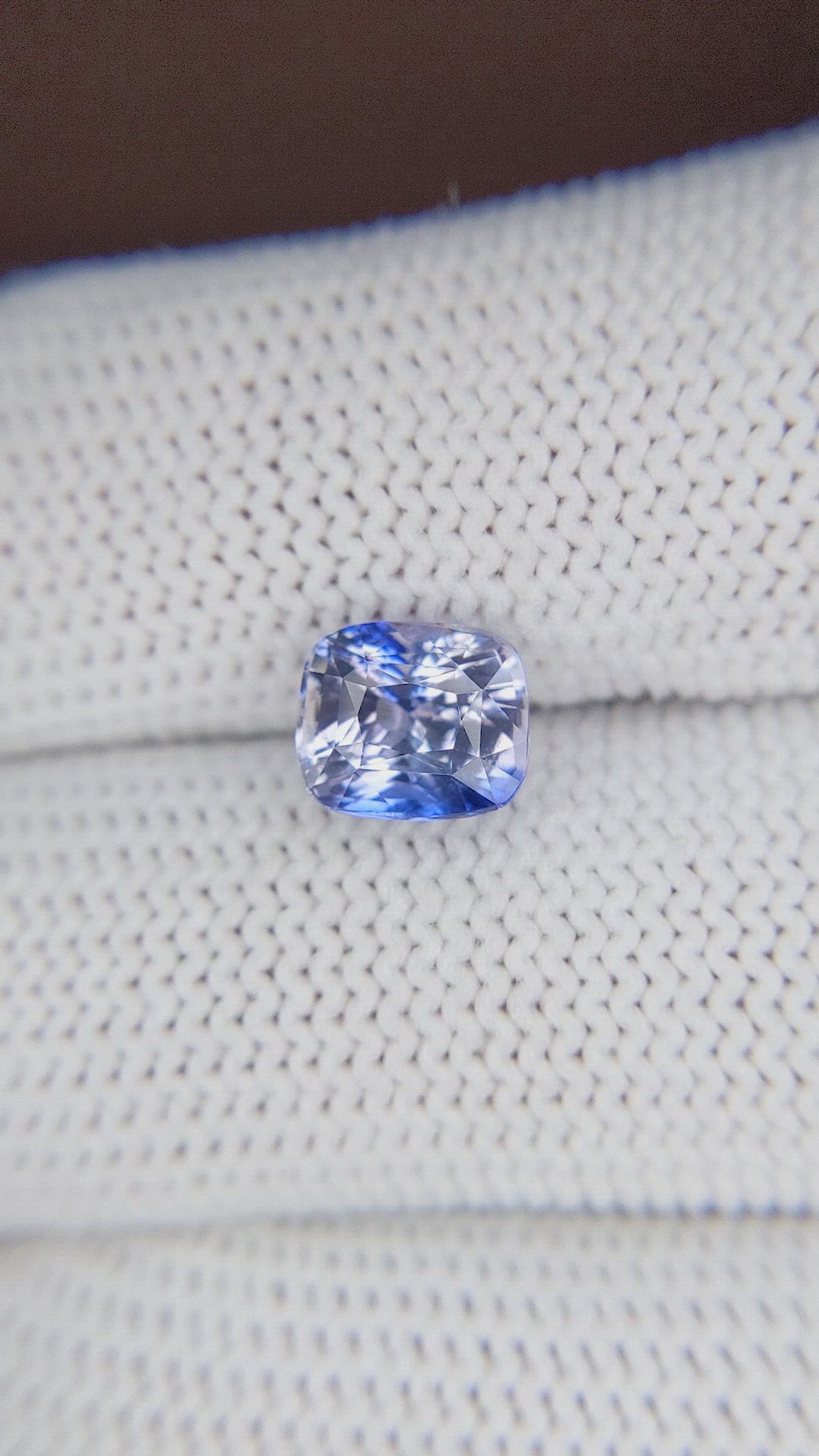 2.56 Ct. Bi Color Sapphire from Madagascar Size Video