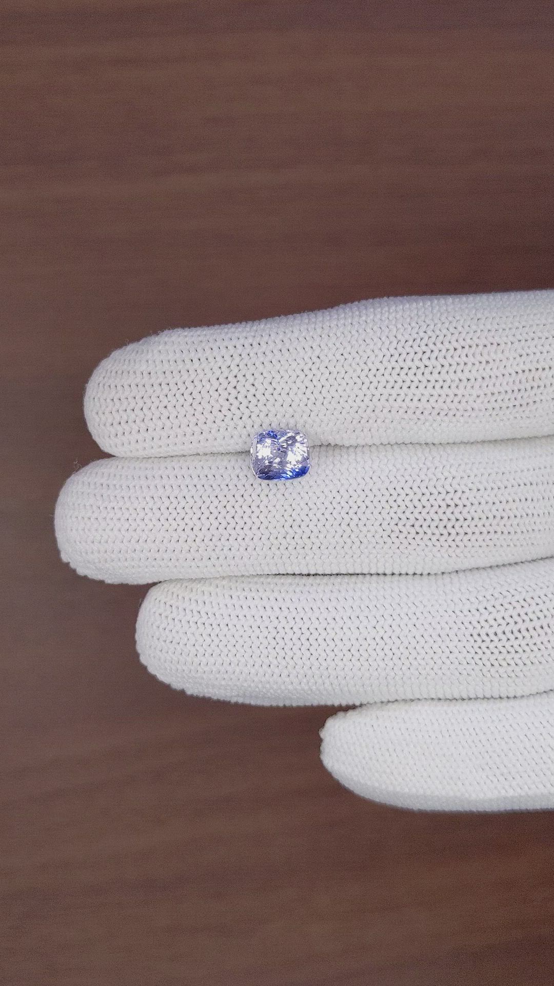 2.56 Ct. Bi Color Sapphire from Madagascar Size Video