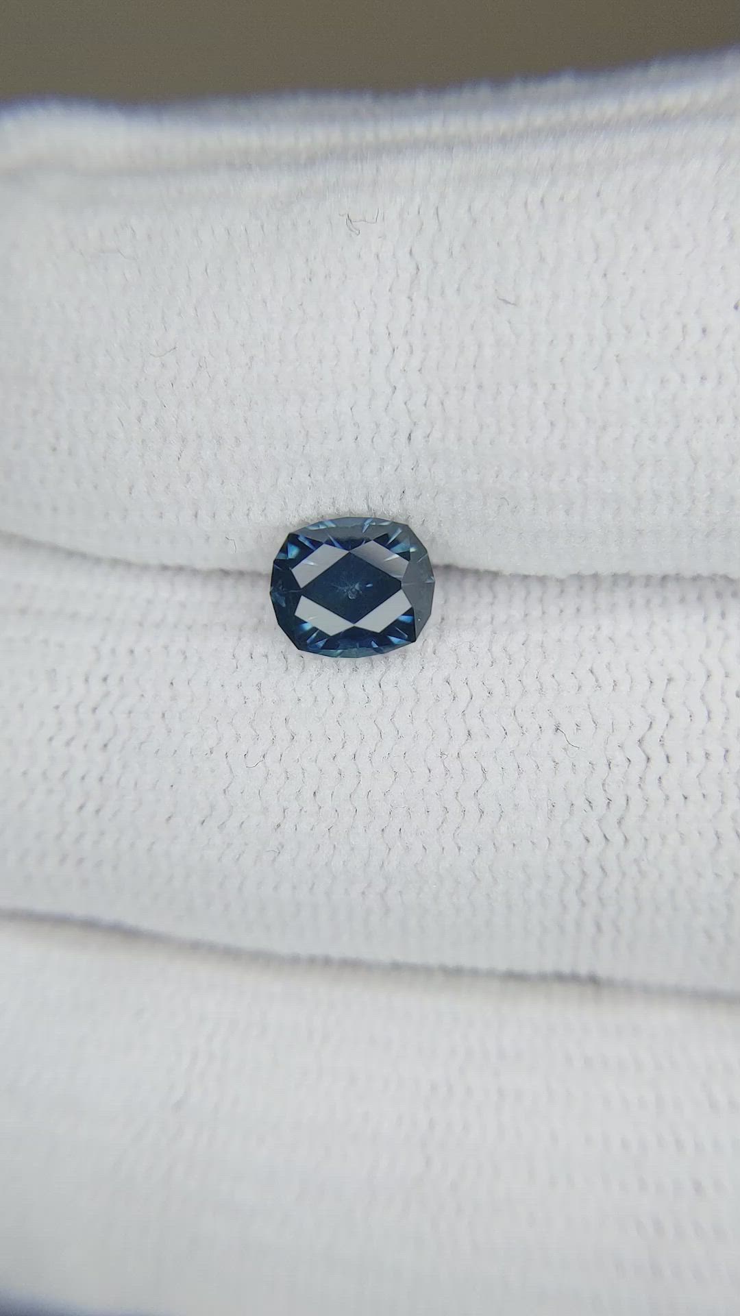 1.02 Ct. Blue Sapphire from Montana Size Video