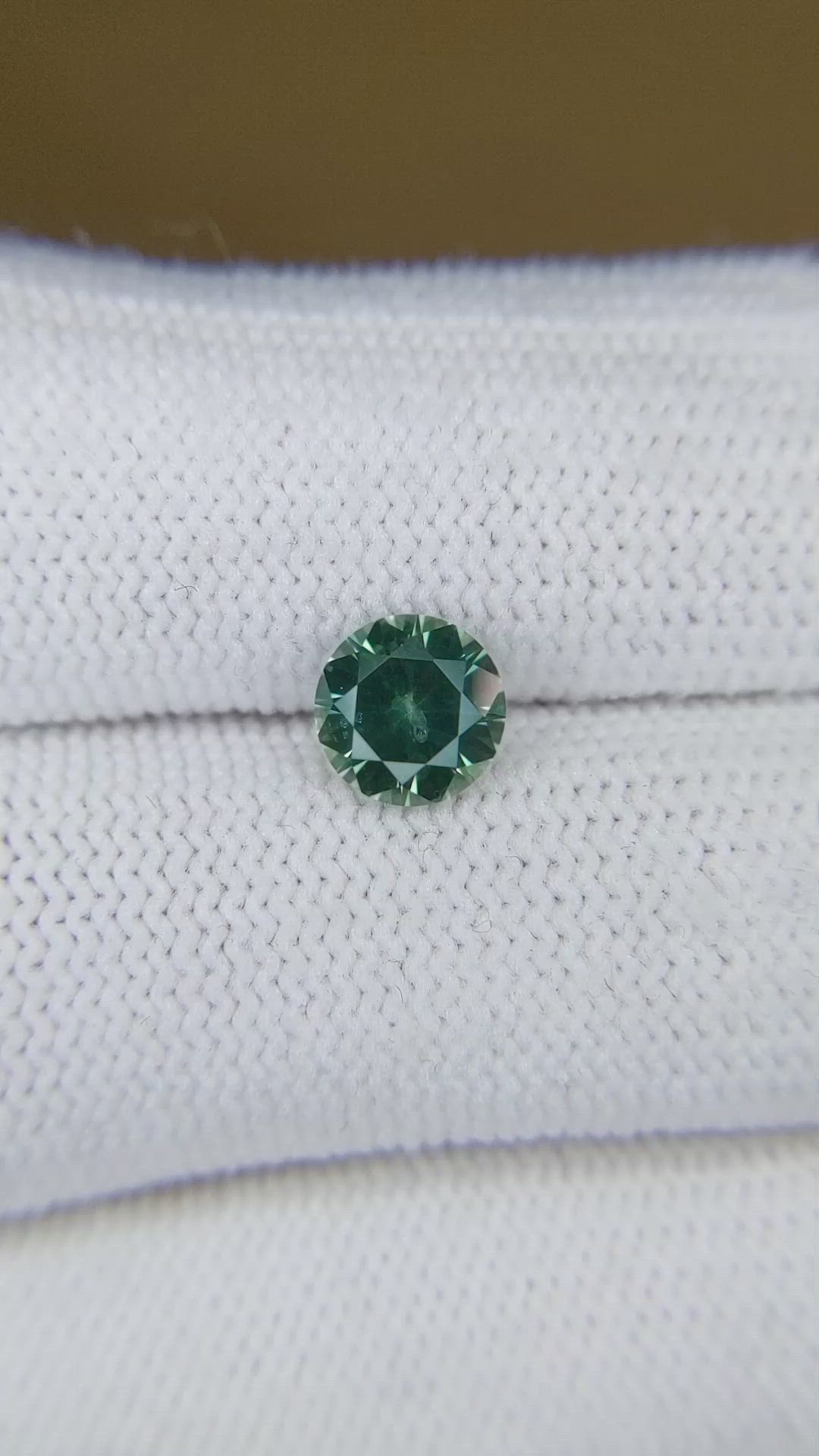 1.47 Ct. Bluish Green Sapphire from Montana Size Video